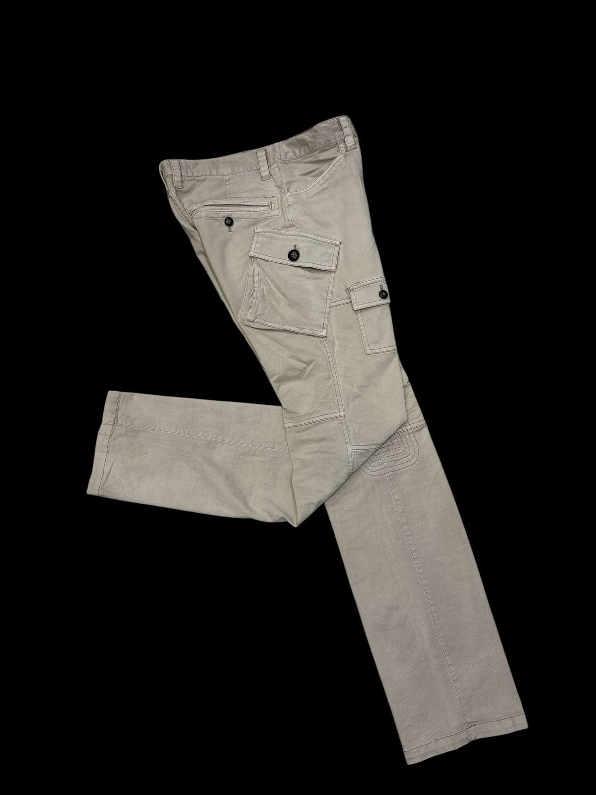 Issey Miyake × Tete Homme TETE HOMME MULTIPOCKETS CARGO PANTS Size US 31 - 1 Thumbnail
