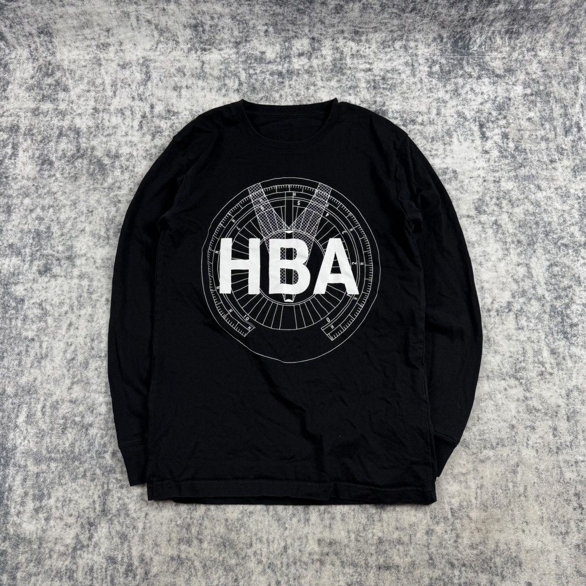 Hood By Air Hood By Air Thermal Map Long Sleeve Shirt | Grailed