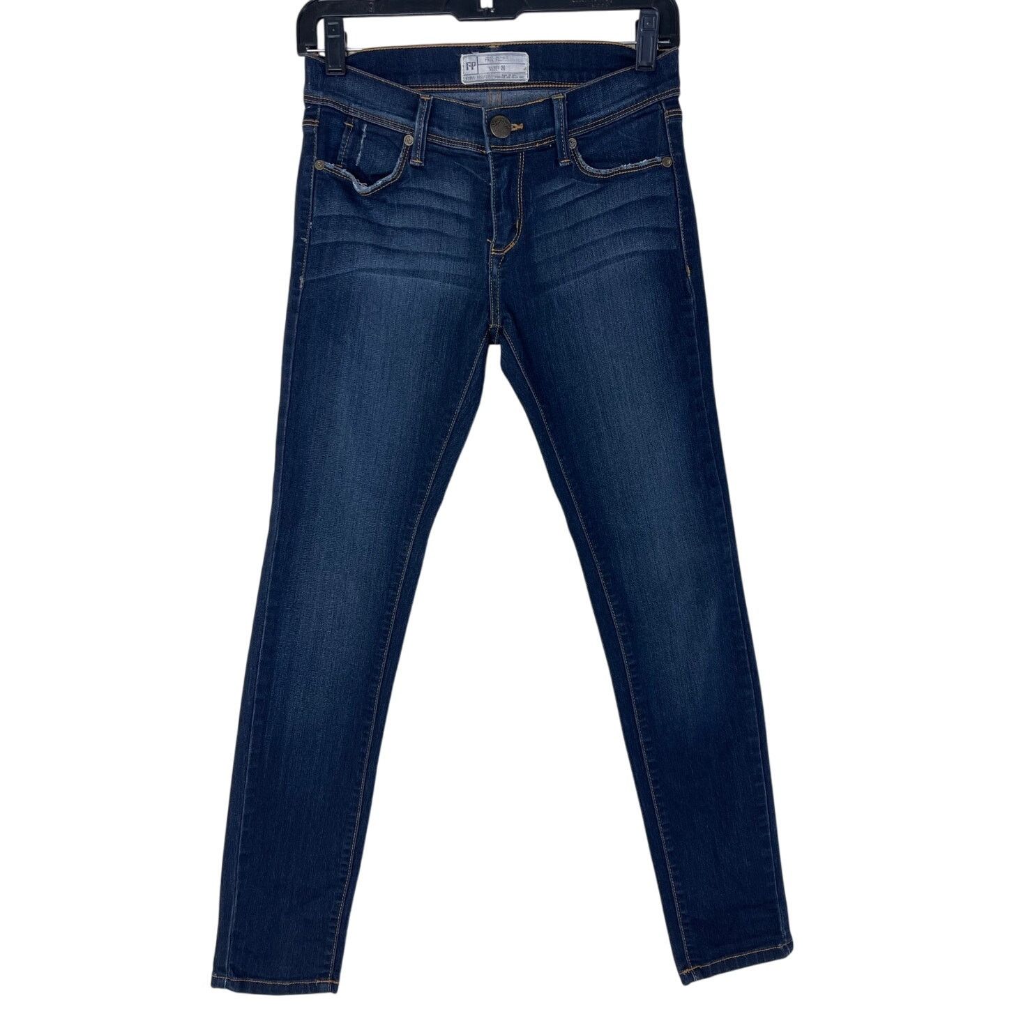 Free People Free People Blue Denim Skinny Jeans - Size 26 Size 26" / US 2 / IT 38 - 1 Thumbnail