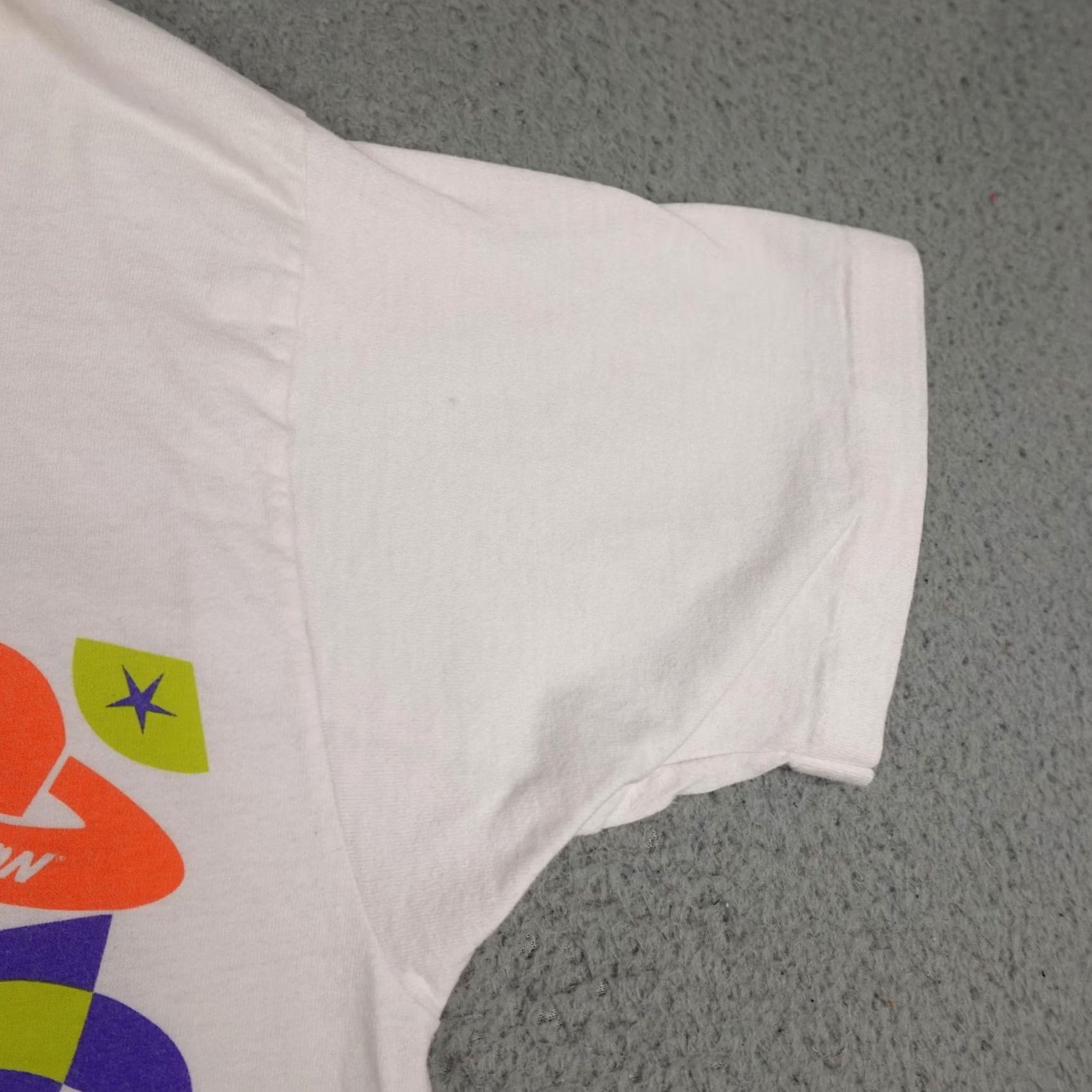 Fruit Of The Loom VINTAGE Nickelodeon Box Logo Shirt Mens XL White 90s Graphic Made In USA Size US XL / EU 56 / 4 - 7 Thumbnail