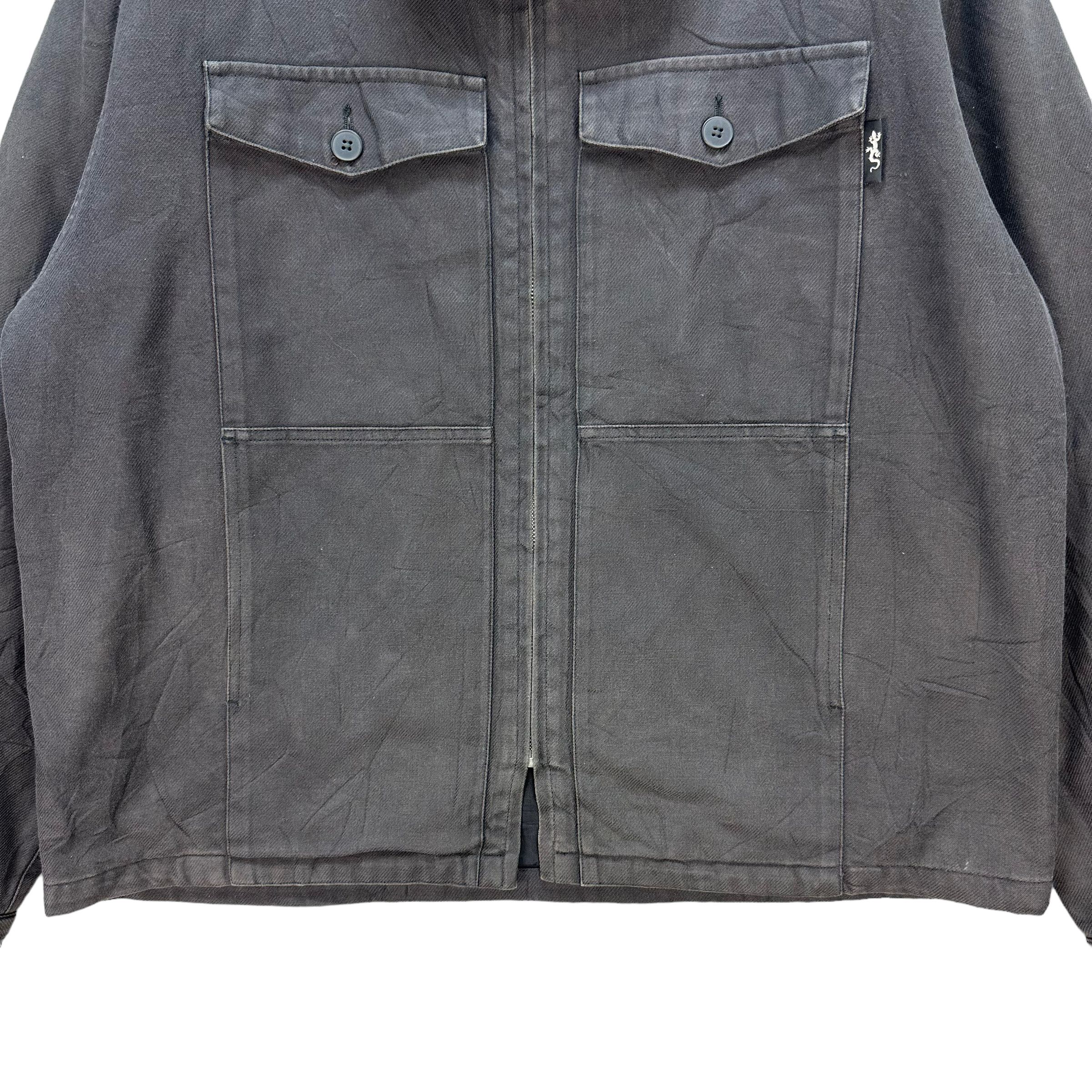 agnes b. AGNES B HOMME PARIS FOUR POCKET CHORE JACKET #7600-156 Size US M / EU 48-50 / 2 - 4 Thumbnail
