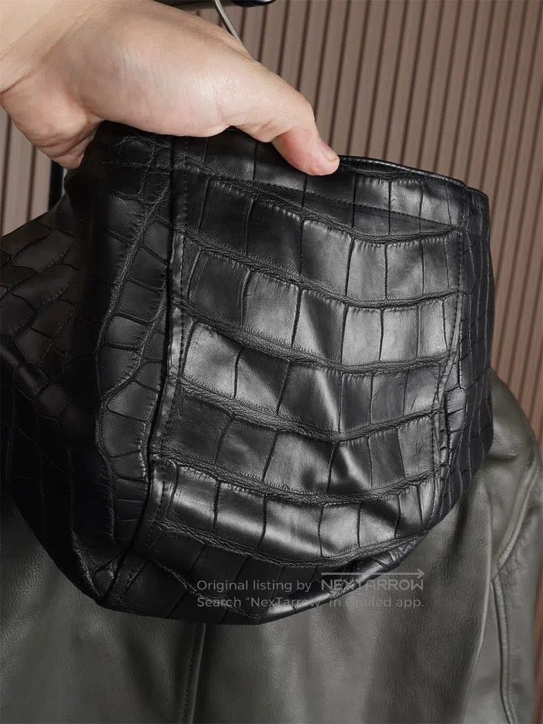 Hermes Hermes Crocodile leather jacket Size US M / EU 48-50 / 2 - 6 Thumbnail