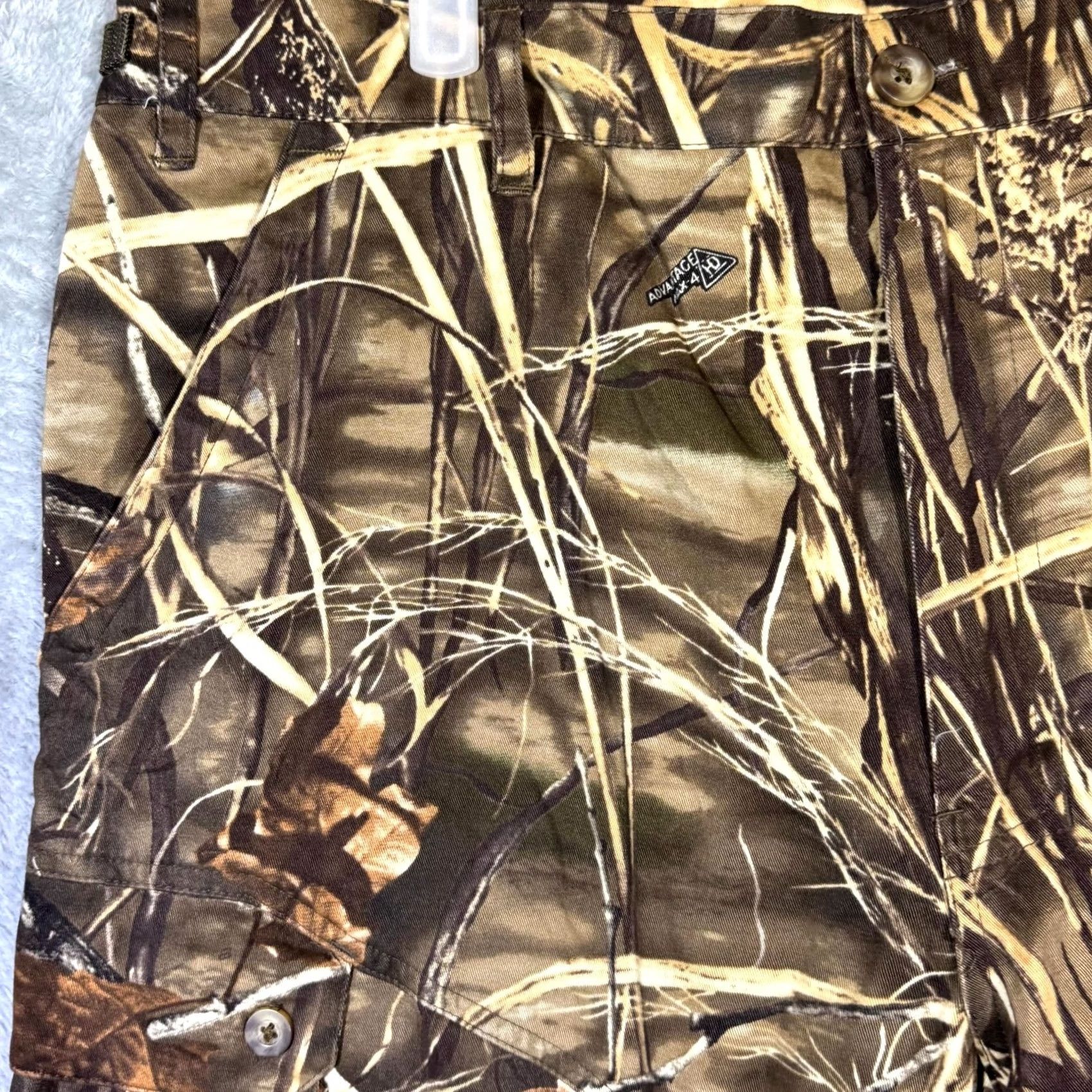 Realtree Game Winner Cargo Pants Men’s XL Realtree Camo 100% Cotton Hunting Straight Modern Outdoor Mens XL Camouflage Cargo Pants Size US 36 / EU 52 - 3 Thumbnail