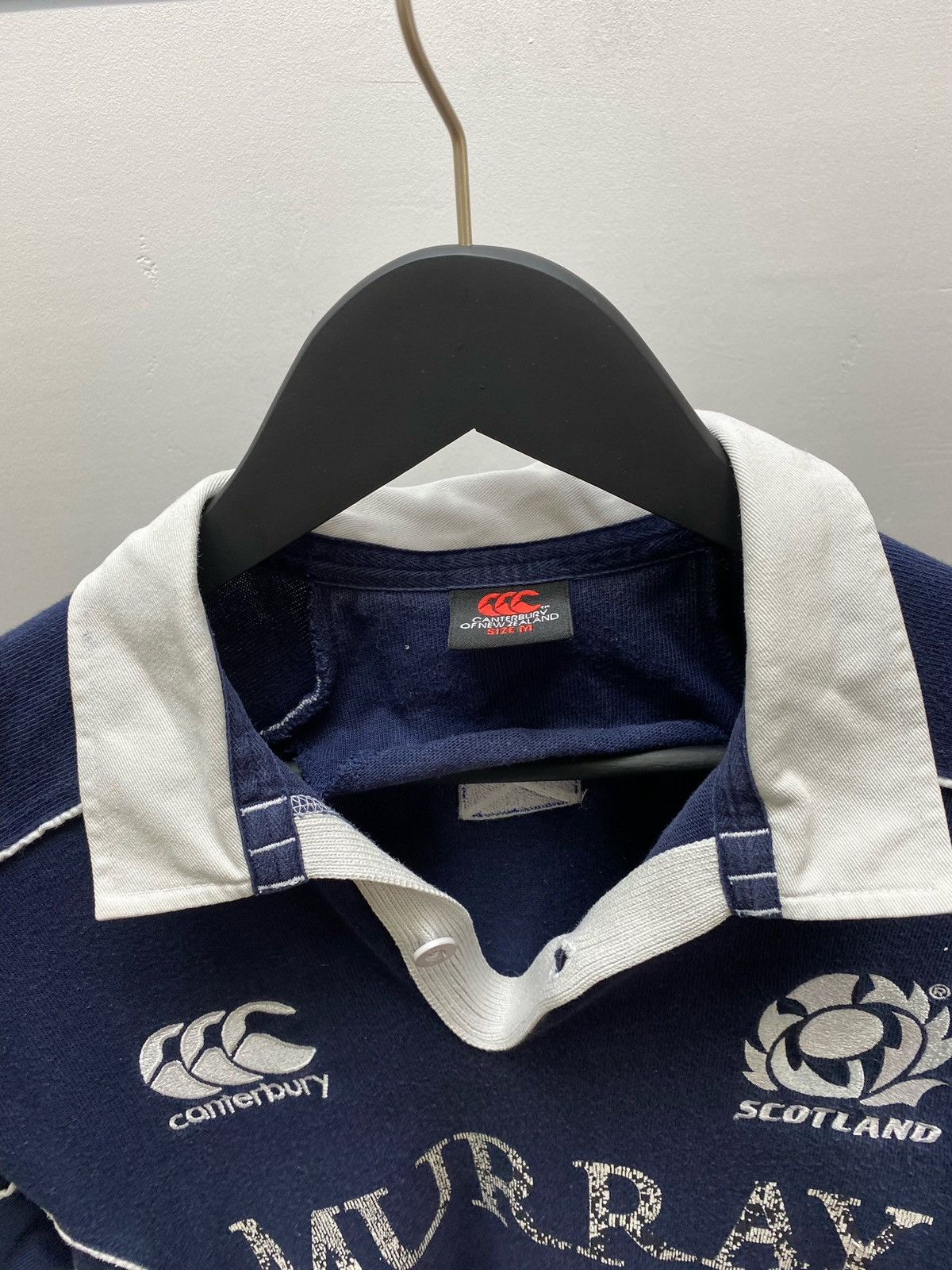 Canterbury of New Zealand × Vintage Vintage Scotland Rugby Union Jersey Rare Hype Size US M / EU 48-50 / 2 - 13 Thumbnail