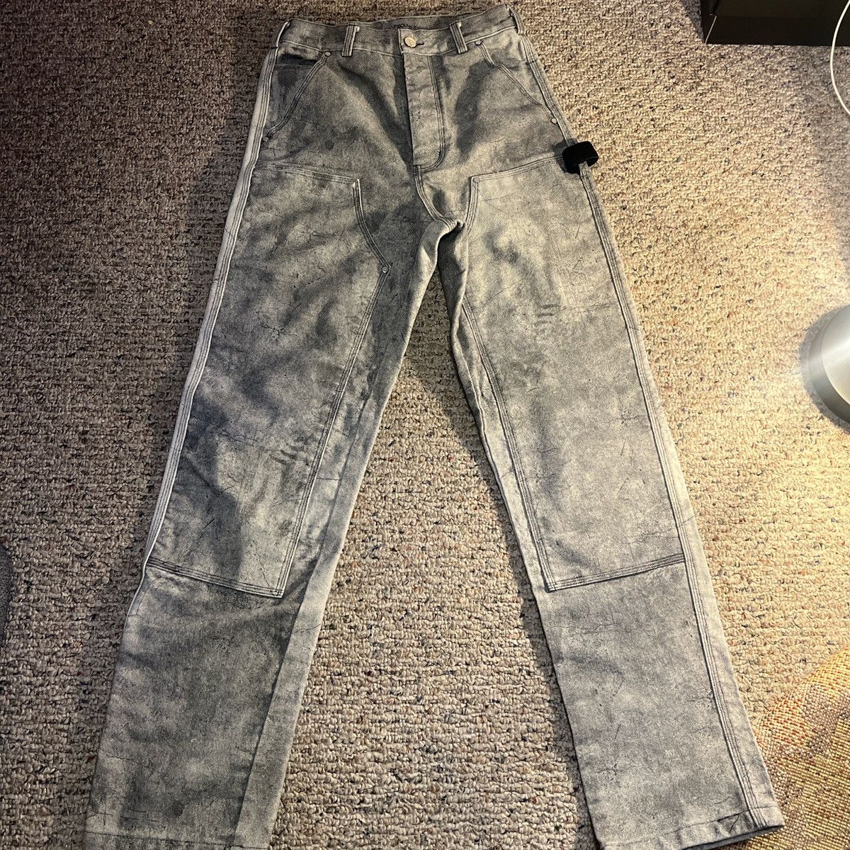Fugazi Fugazi Concrete Double Knee Pants Size US 28 / EU 44 - 2 Thumbnail