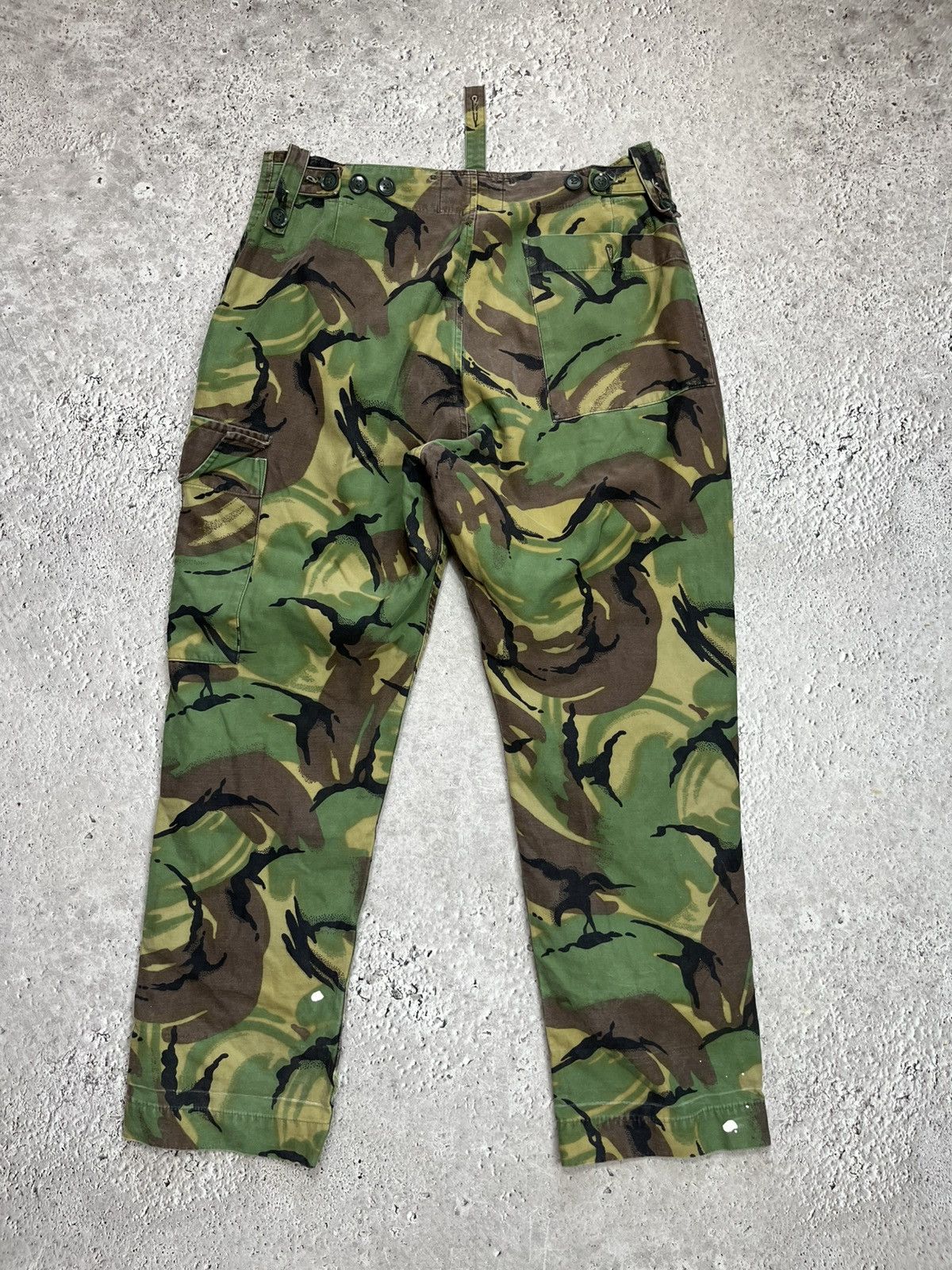 Other Vintage Military Camo Cargo Pants Army Combat Green Tactical Size US 32 / EU 48 - 11 Thumbnail