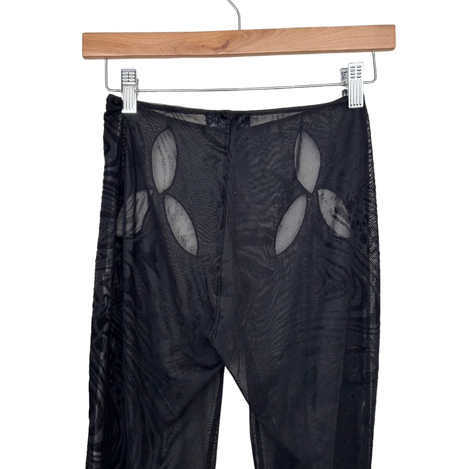 Other I AM GIA Black Amina Sheer Pants Sz S Size 27" / US 4 / IT 40 - 7 Thumbnail