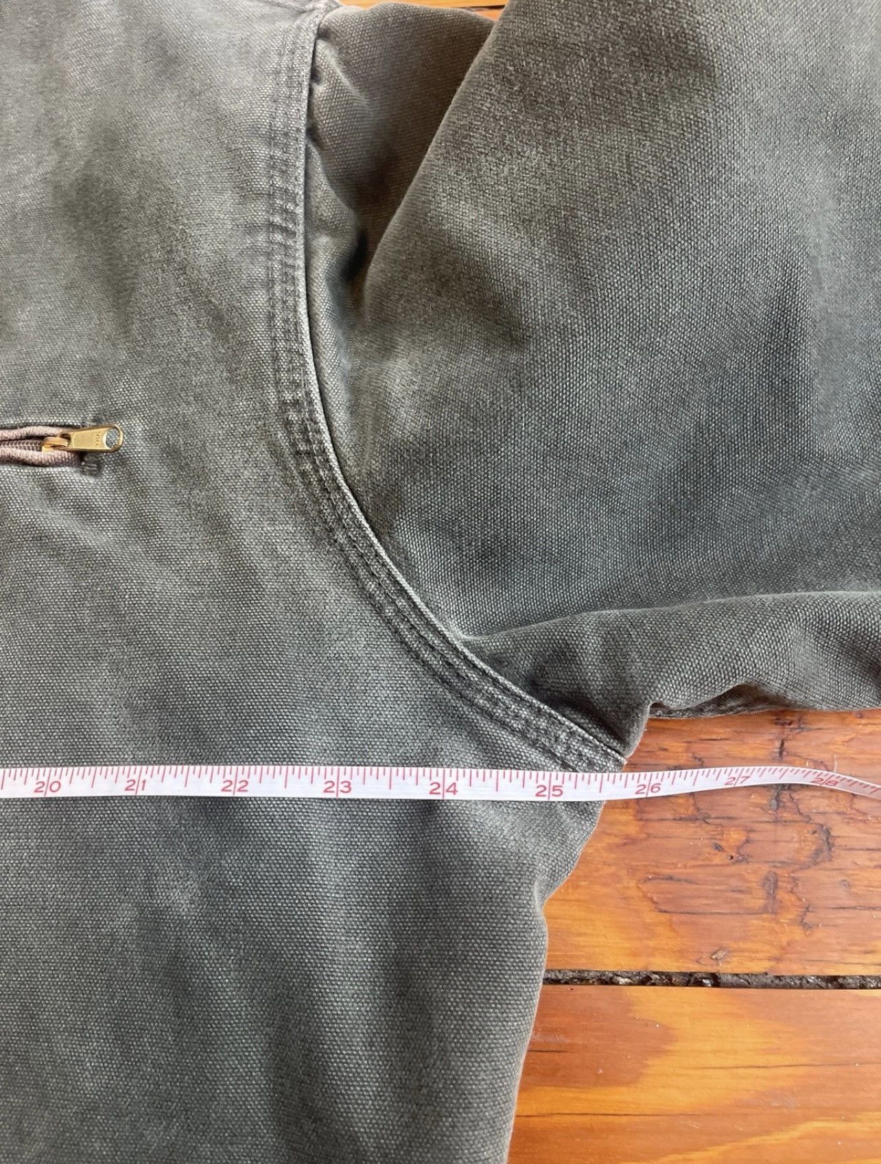 Carhartt Vintage Carhart Detroit Jacket Faded Moss Green J97 MOS Size US L / EU 52-54 / 3 - 6 Thumbnail