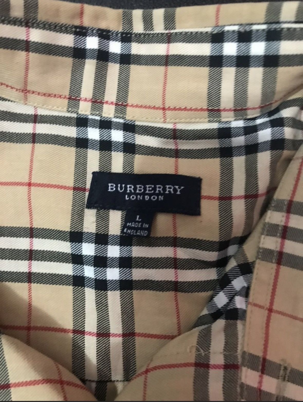 Burberry Burberry Nova Check Shirt Size US L / EU 52-54 / 3 - 4 Thumbnail