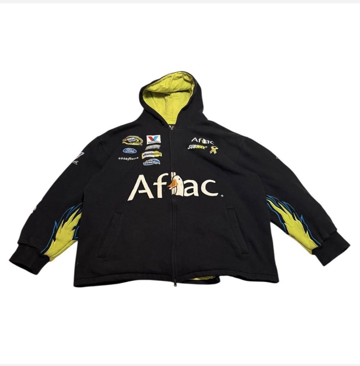 Chase Authentics Nascar Vintage Carl Edwards Zip Up Hoodie Size US XL / EU 56 / 4 - 1 Thumbnail