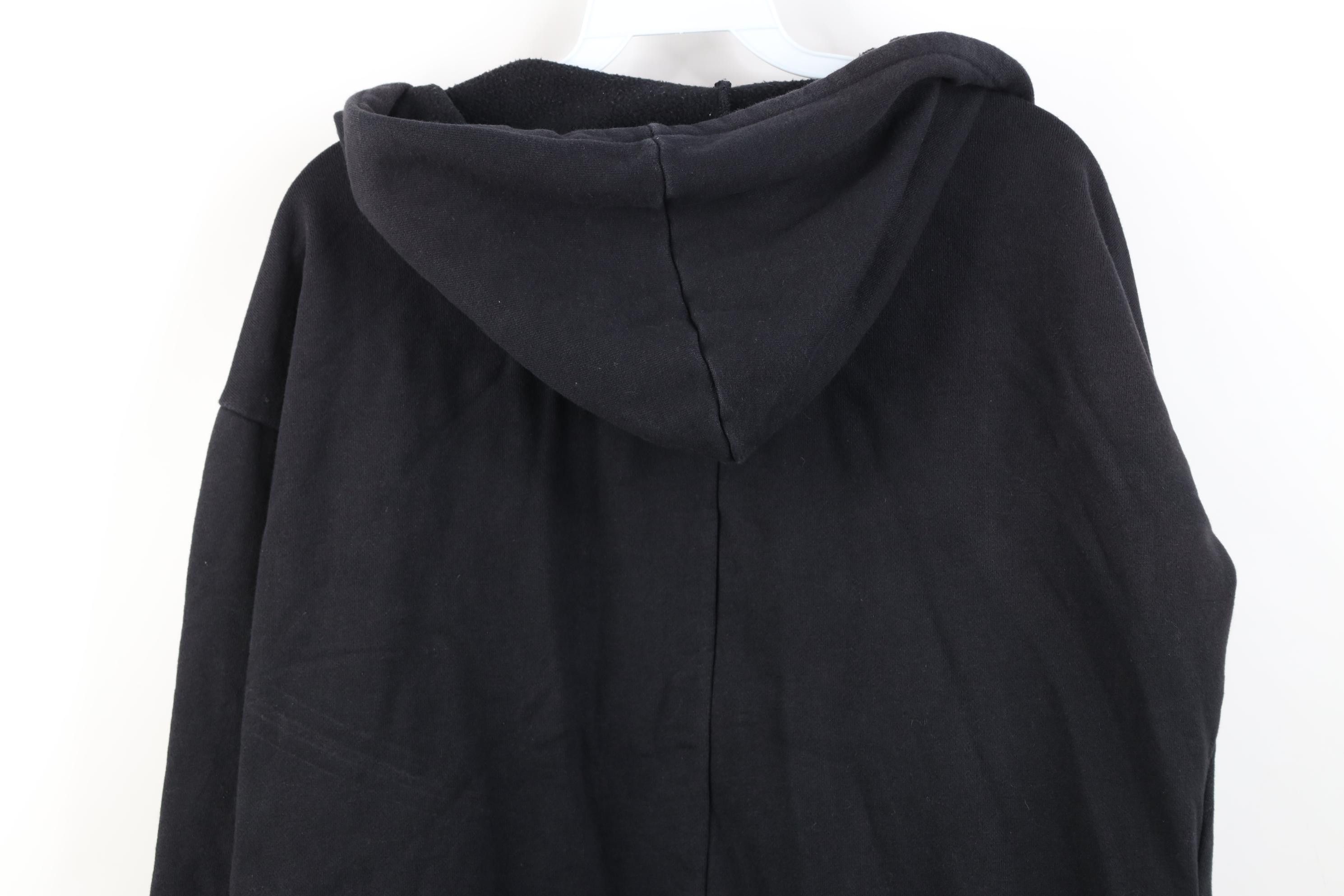 Athleta Athleta Prajna Wrap Open Front Hoodie Sweatshirt Black Size S / US 4 / IT 40 - 13 Thumbnail