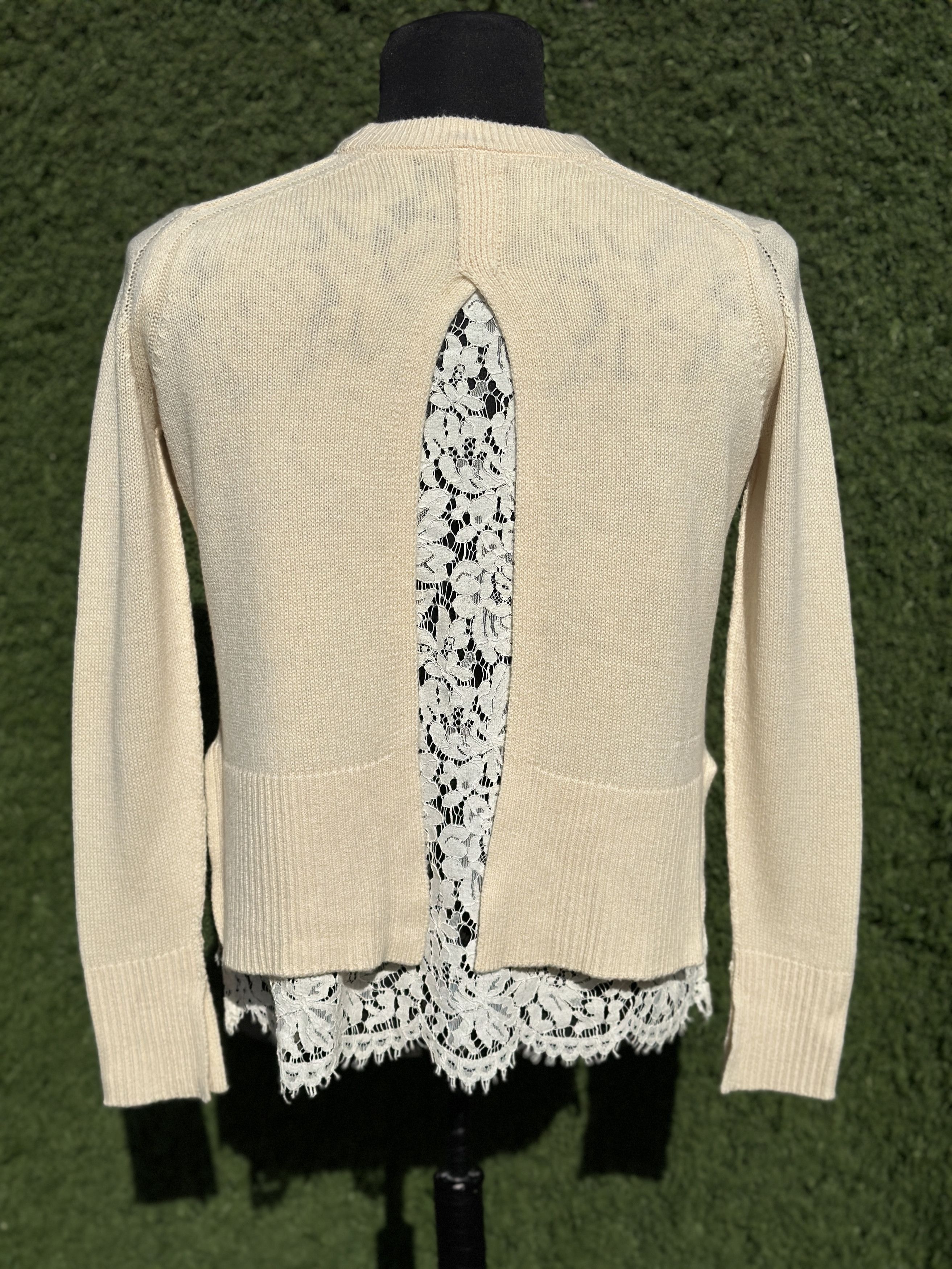 Brunello Cucinelli Brunello Cucinelli Cashmere Layered Back Knit Sweater M L Size L / US 10 / IT 46 - 5 Thumbnail