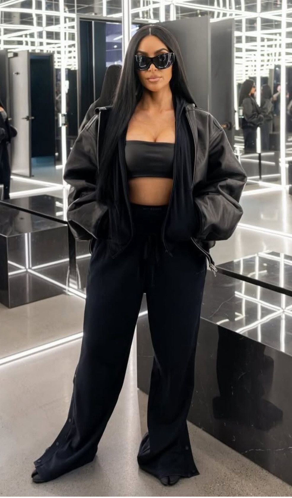 Balenciaga Balenciaga Leather Hoodie Jacket Lined with Cotton Size S / US 4 / IT 40 - 21 Thumbnail
