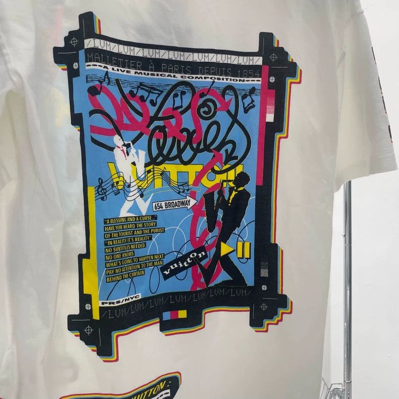 Louis Vuitton Louis Vuitton New Band Short Sleeve Size US L / EU 52-54 / 3 - 1 Thumbnail