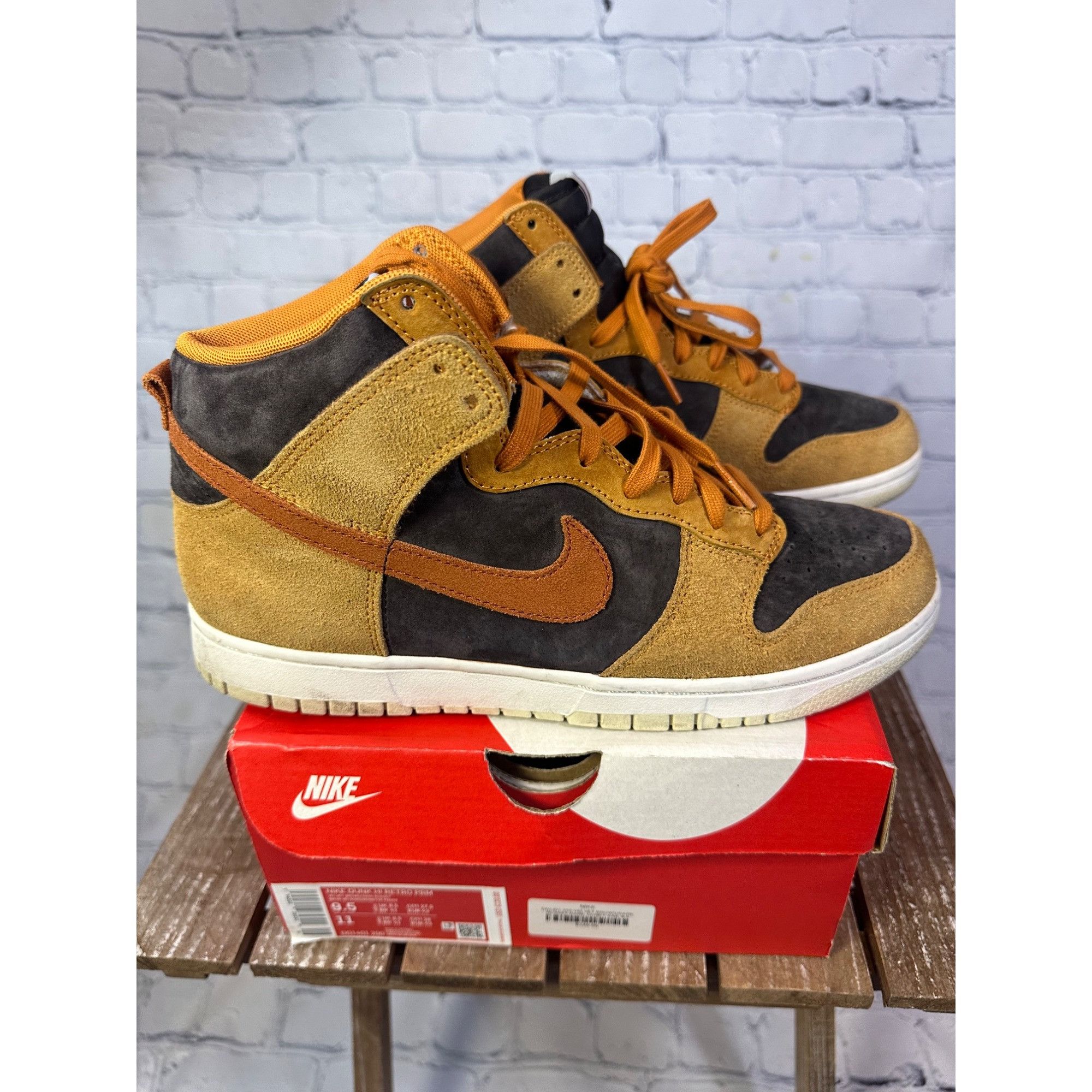 Nike Nike Dunk High PRM Dark Russet Size US 9.5 / EU 42-43 - 1 Thumbnail