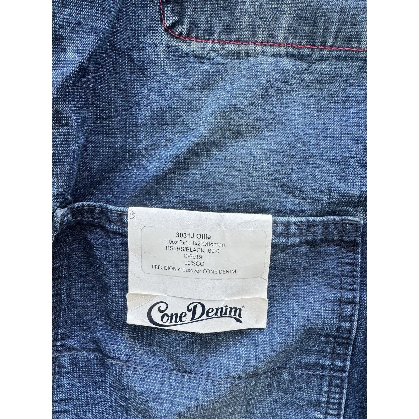 Other Cone Denim Mills Sample Jacket x Oritain 11oz Ottoman Size US S / EU 44-46 / 1 - 4 Thumbnail