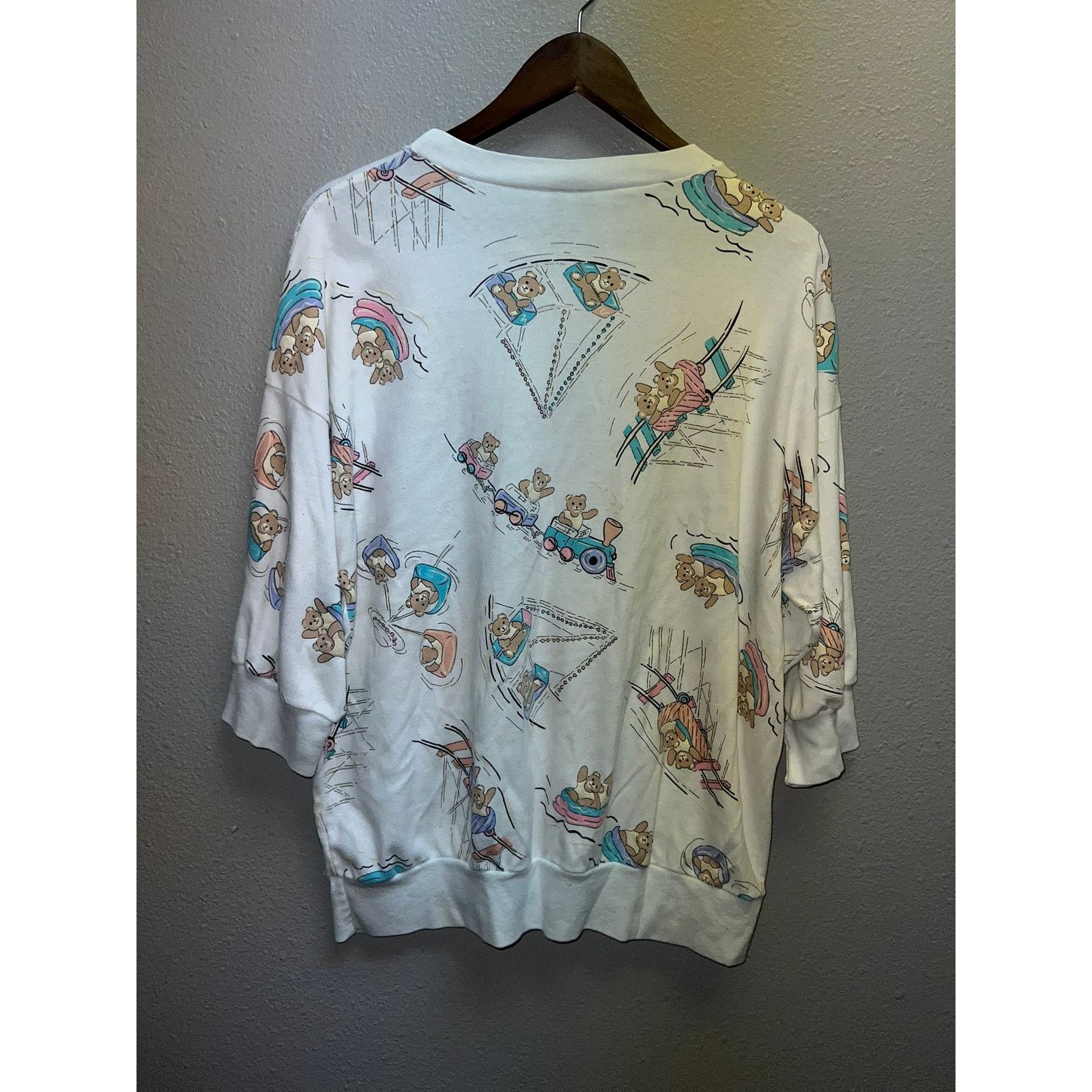 Vintage Vintage Teddy Bear Sweatshirt Periscope Crewneck XL 90s Size US XL / EU 56 / 4 - 7 Thumbnail