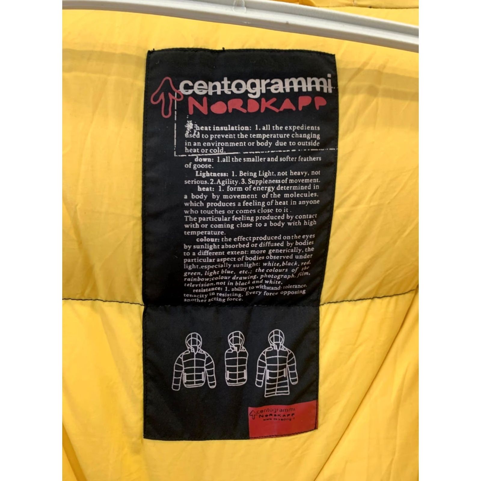 Vintage VINTAGE Centogrammi Nordkapp Down Puffer Jacket XXL Black Yellow Below Zero Goose #208 Mens Coat Size US XXL / EU 58 / 5 - 3 Thumbnail