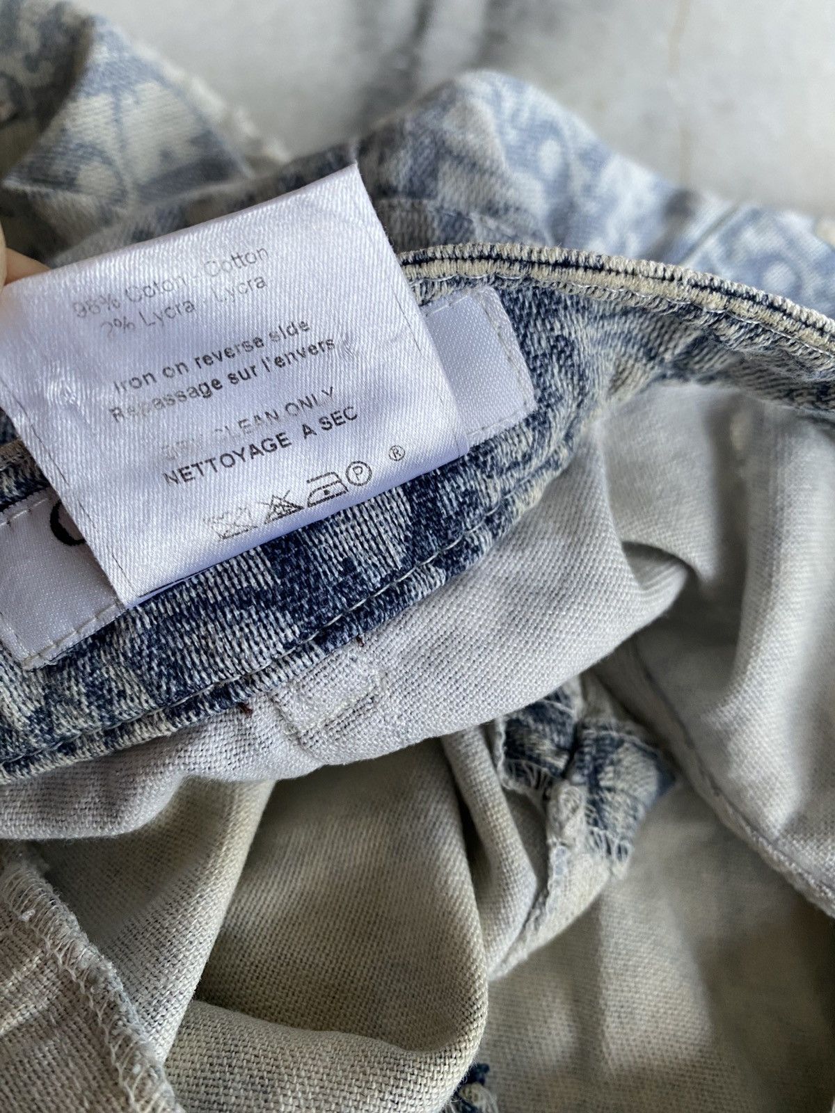 Dior Dior Oblique Denim Shorts Size US 30 / EU 46 - 9 Thumbnail