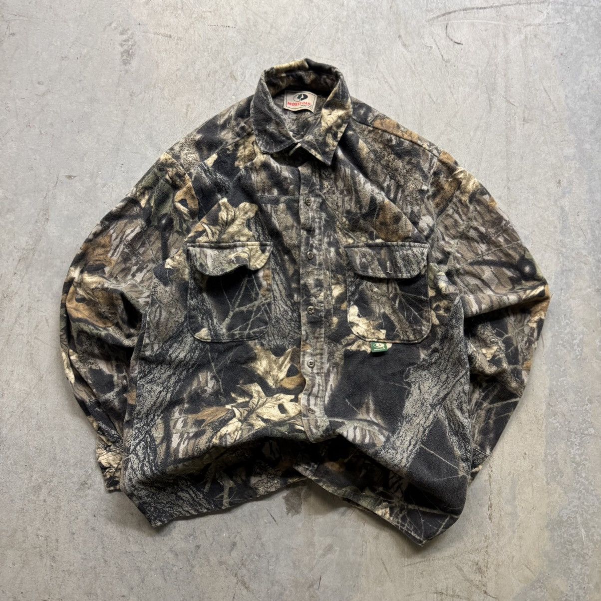 Mossy Oaks Vintage 90s Y2K Mossy Oak Realtree Camo Button Up Hunting Size US L / EU 52-54 / 3 - 1 Thumbnail