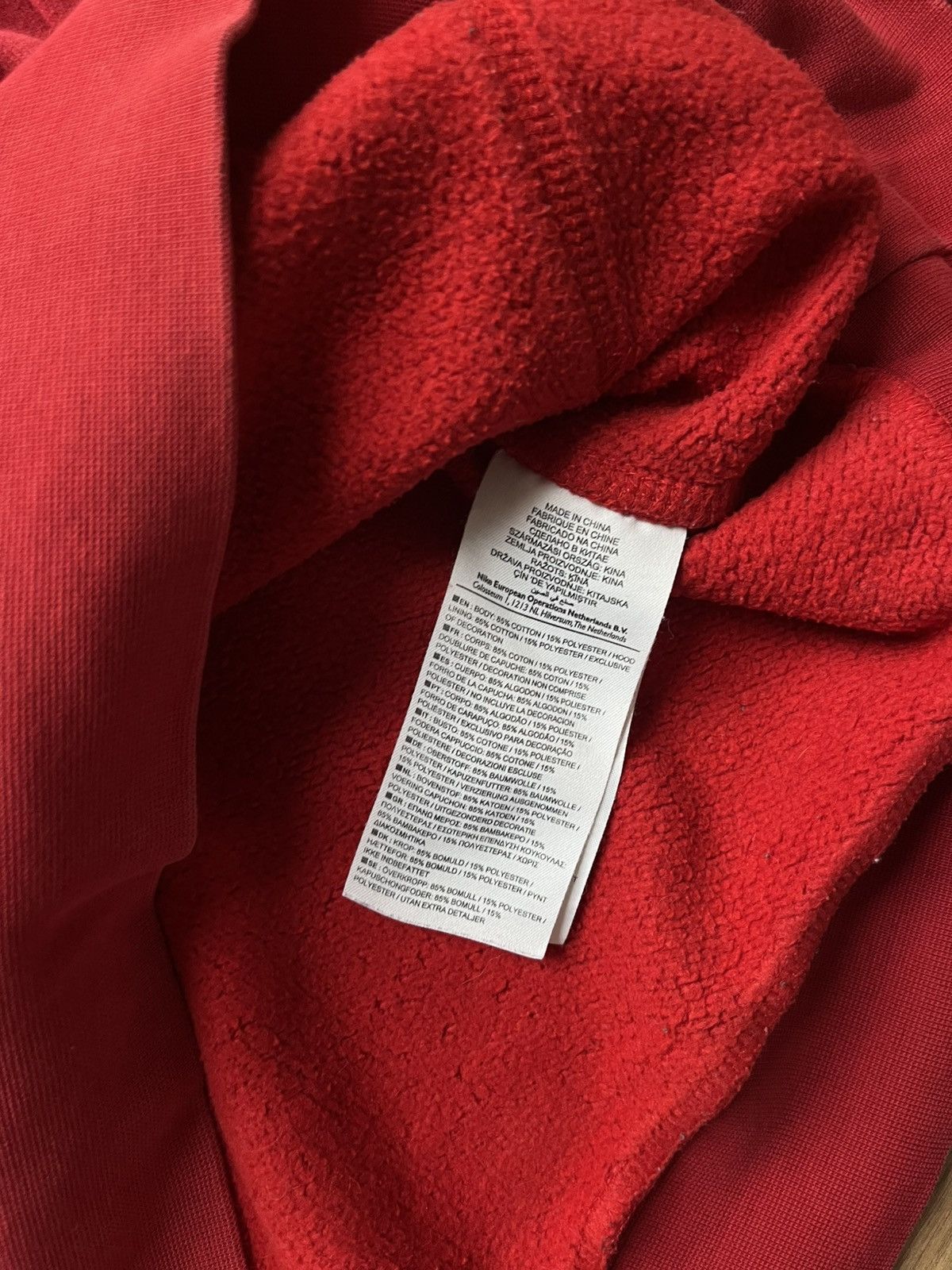 Nike 90’s NIKE RETRO SUNFADED BASIC SWOOSH LOGO Y2K HOODIE Size US M / EU 48-50 / 2 - 4 Thumbnail