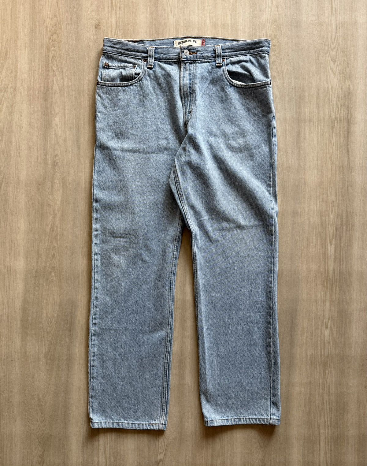 Levi's Vintage Y2K 06 Levis 505 36x34 *36x31 Light Wash Size US 36 / EU 52 - 2 Thumbnail