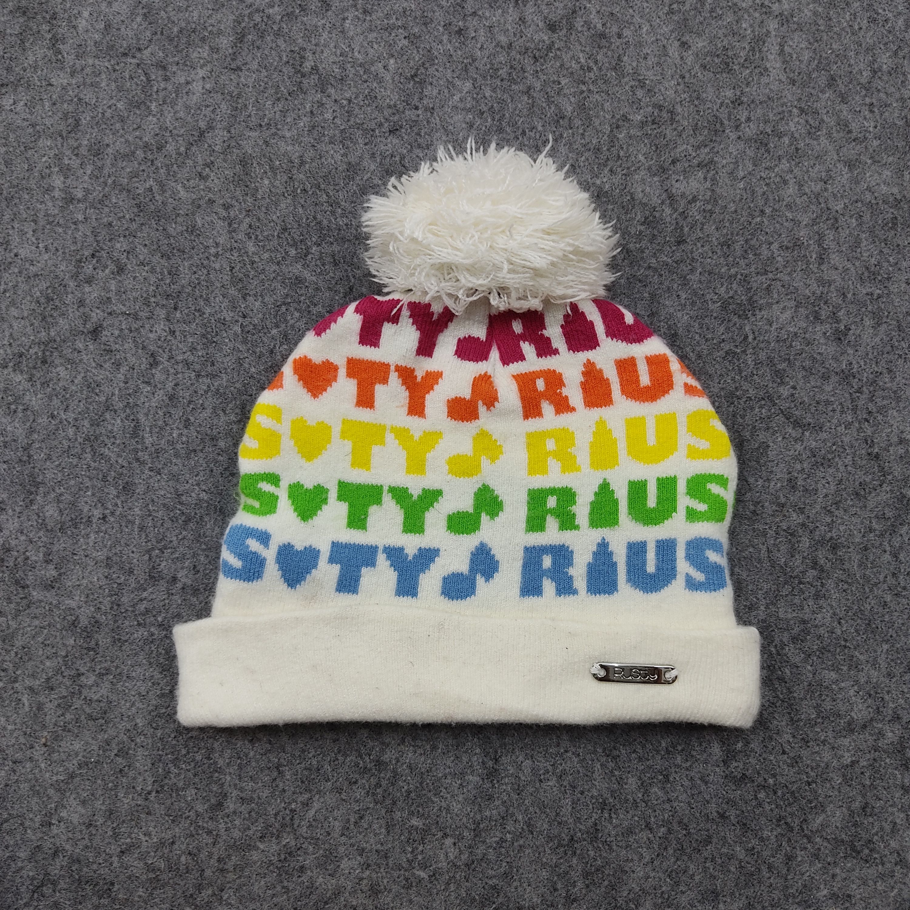 Rusty × Vintage Rusty Beanie / Snow Hat / Snow Cap Size ONE SIZE - 1 Thumbnail