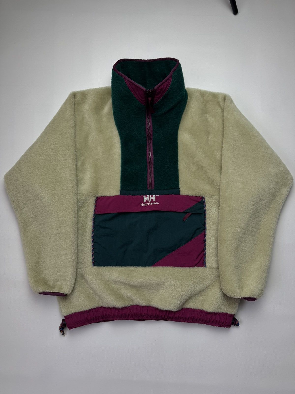 Helly Hansen Vintage Helly Hansen Deep Pile Fleece Anorak - Size M Size US M / EU 48-50 / 2 - 1 Thumbnail
