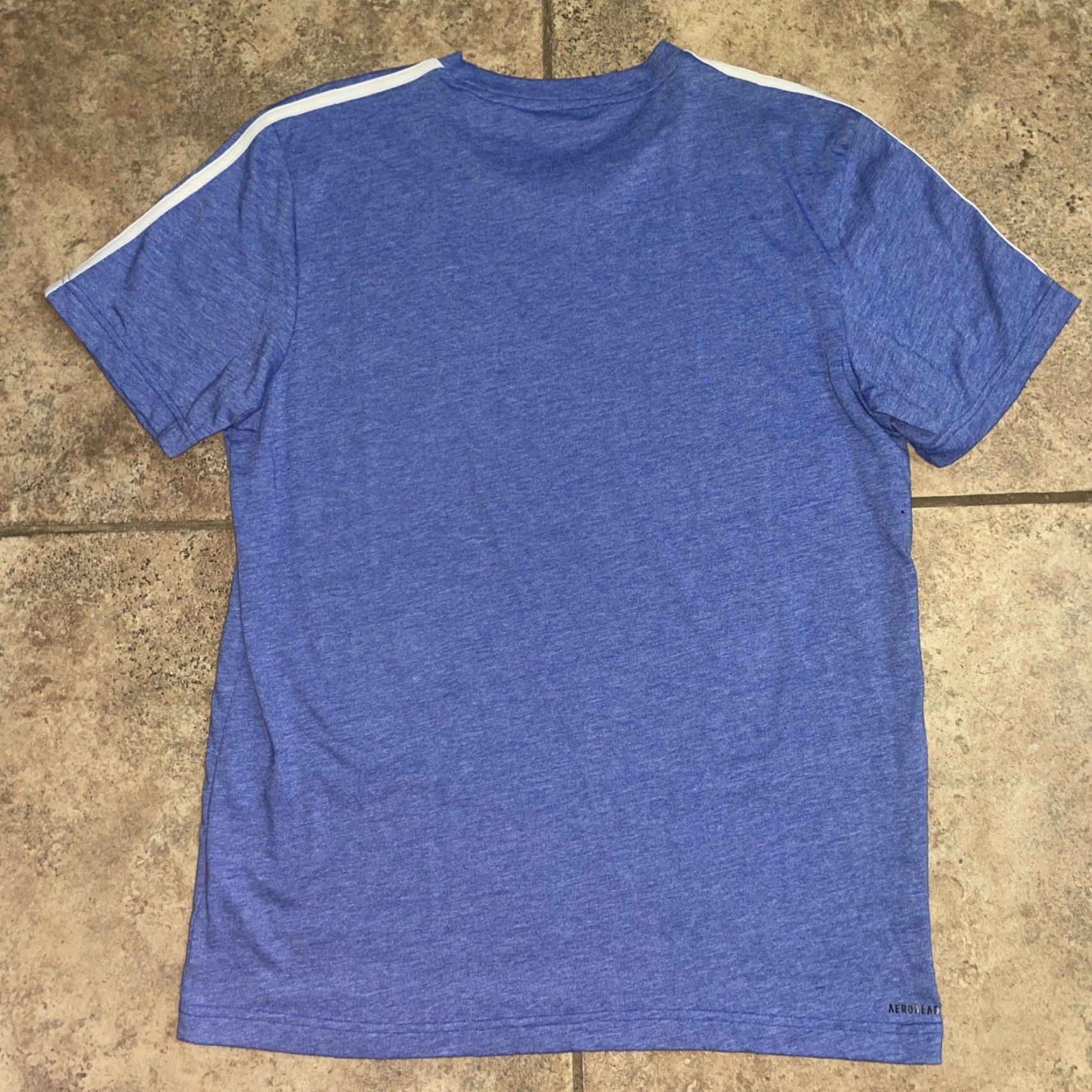 Adidas Adidas Aeroready T-Shirt Mens L Blue Size US L / EU 52-54 / 3 - 4 Thumbnail