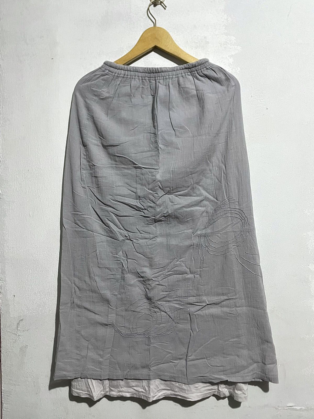 Issey Miyake Archive Hai Sporting Gear by Issey Miyake Spiral Maxi Skirt Size 26" / US 2 / IT 38 - 1 Thumbnail