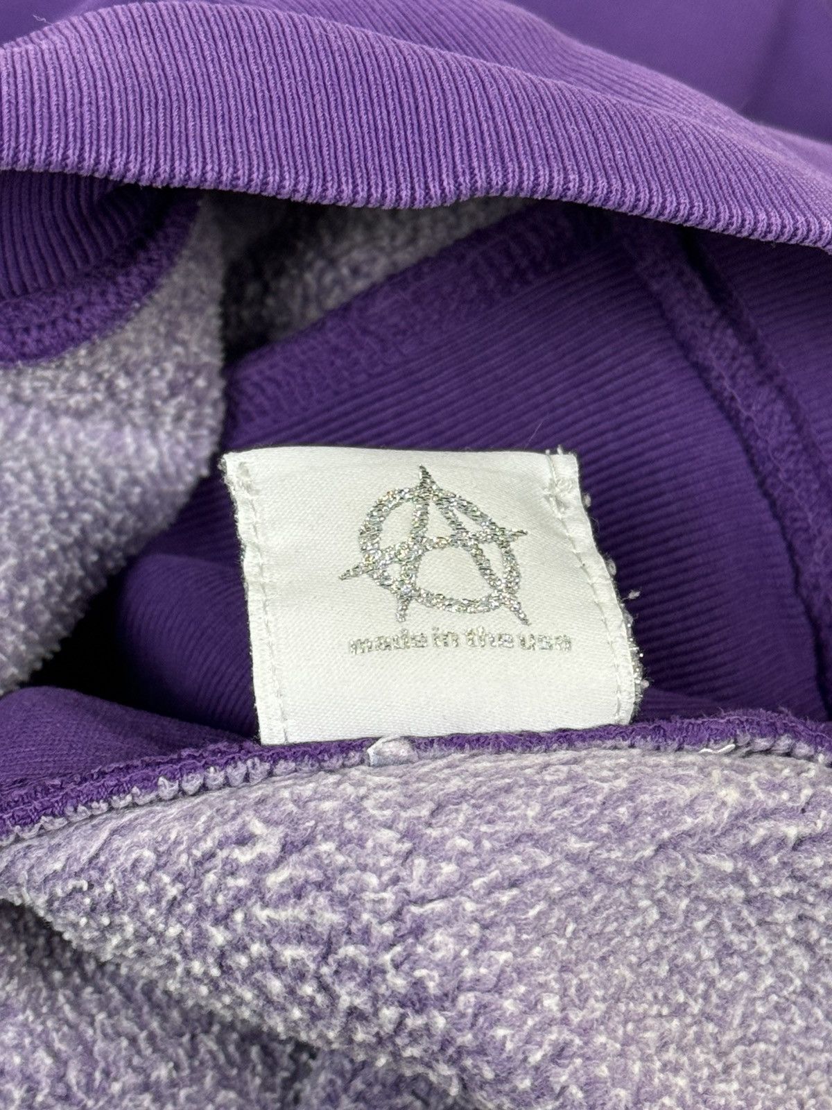 Revenge Revenge S21 Angel Hoodie Purple Size M XXXtentacion Size US M / EU 48-50 / 2 - 11 Thumbnail