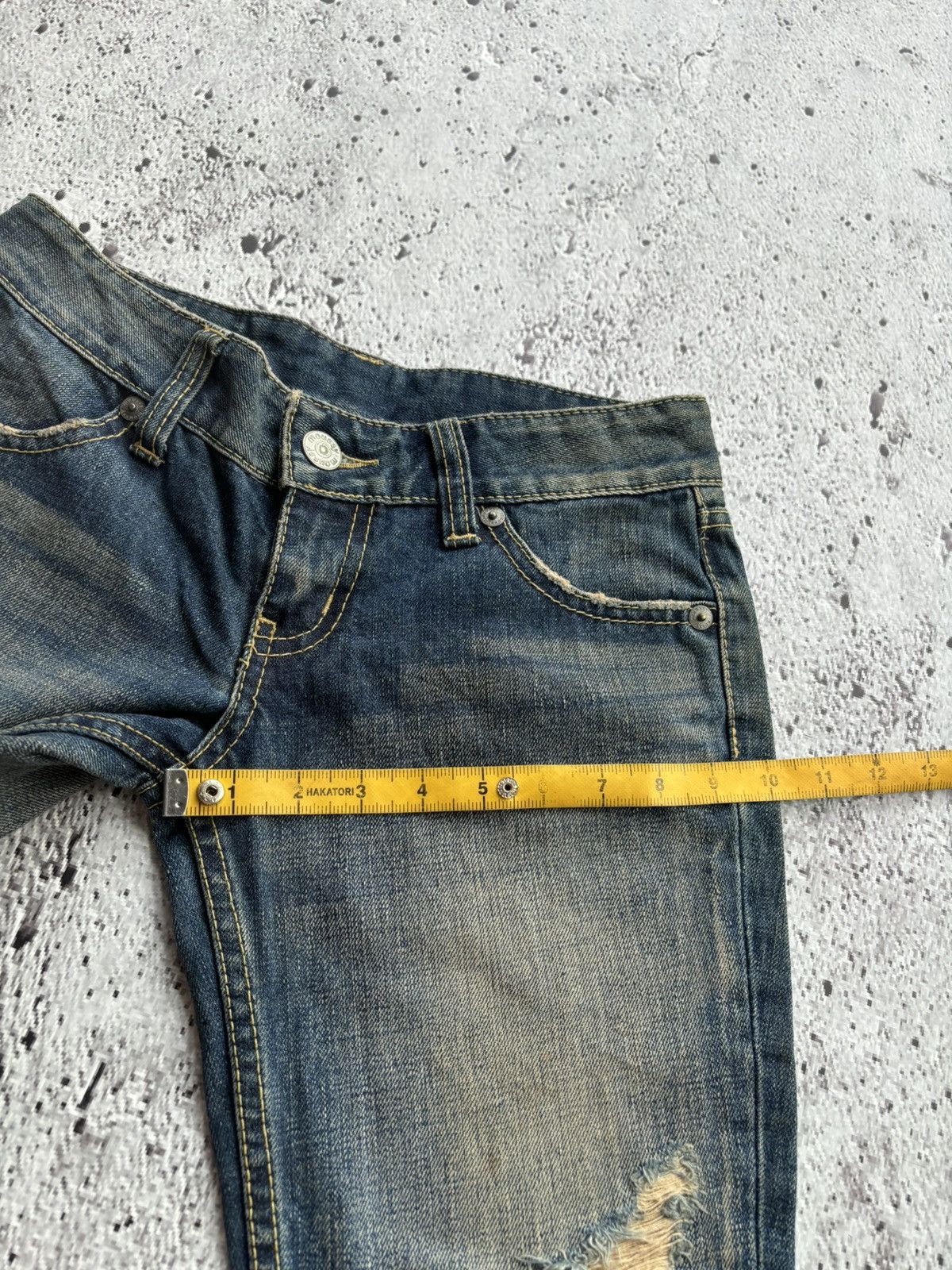 Tornado Mart 2000's Flare Moussy Denim Jeans Size US 29 - 12 Thumbnail