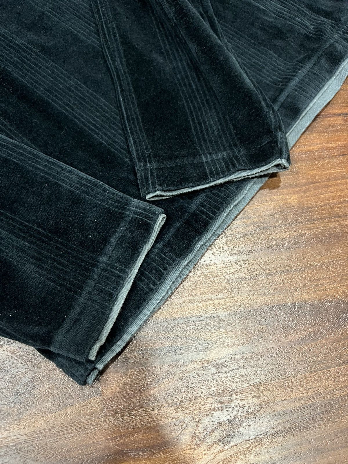 If Six Was Nine × Japanese Brand × Le Grande Bleu (L.G.B.) Japanese Velocette Layered Thermal Velvet Longsleeve Size US L / EU 52-54 / 3 - 4 Thumbnail