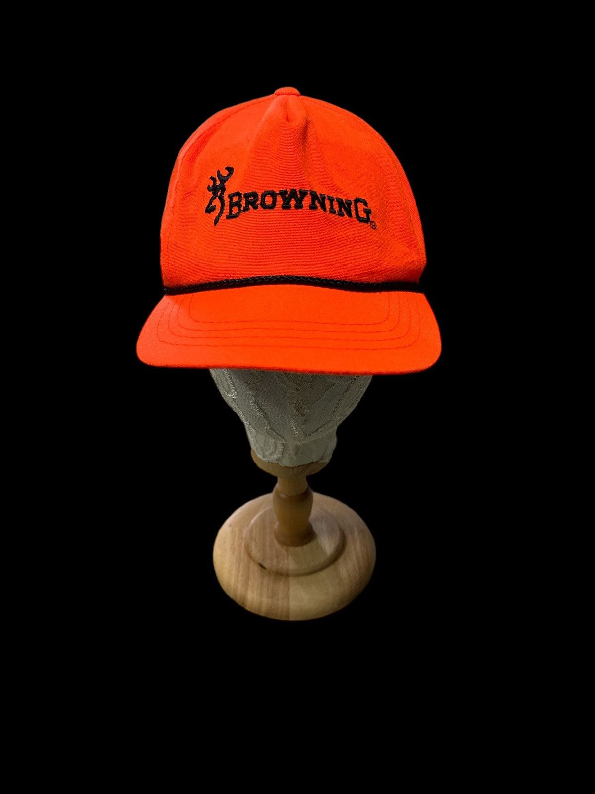 Other VINTAGE 70s BROWNING FIREARMS FISHING GEAR CAP HAT Size ONE SIZE - 4 Thumbnail