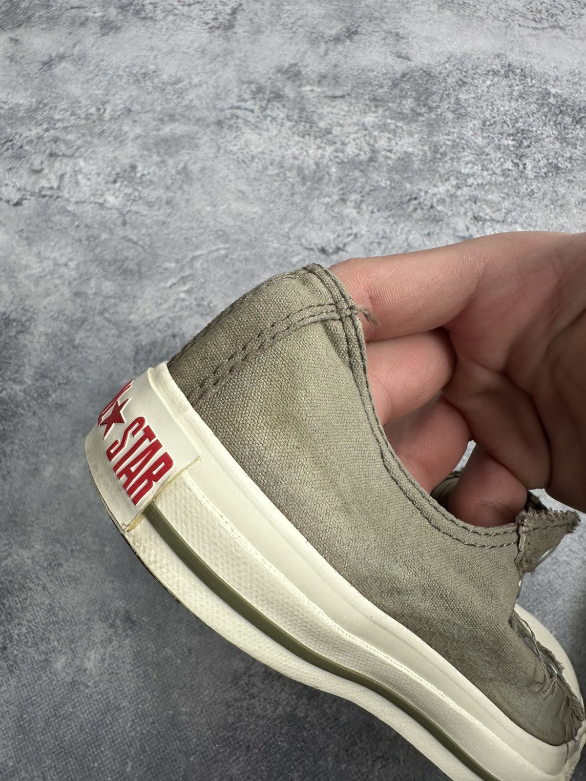 Converse × John Varvatos 🚨Rare Converse John Varvatos Low Top Sneakers Green Shoes Size US 7 / EU 40 - 19 Thumbnail