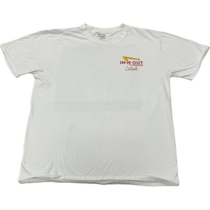 In N Out Vintage In n Out Burger Logo Utah Vacation Tee(Large) | Grailed