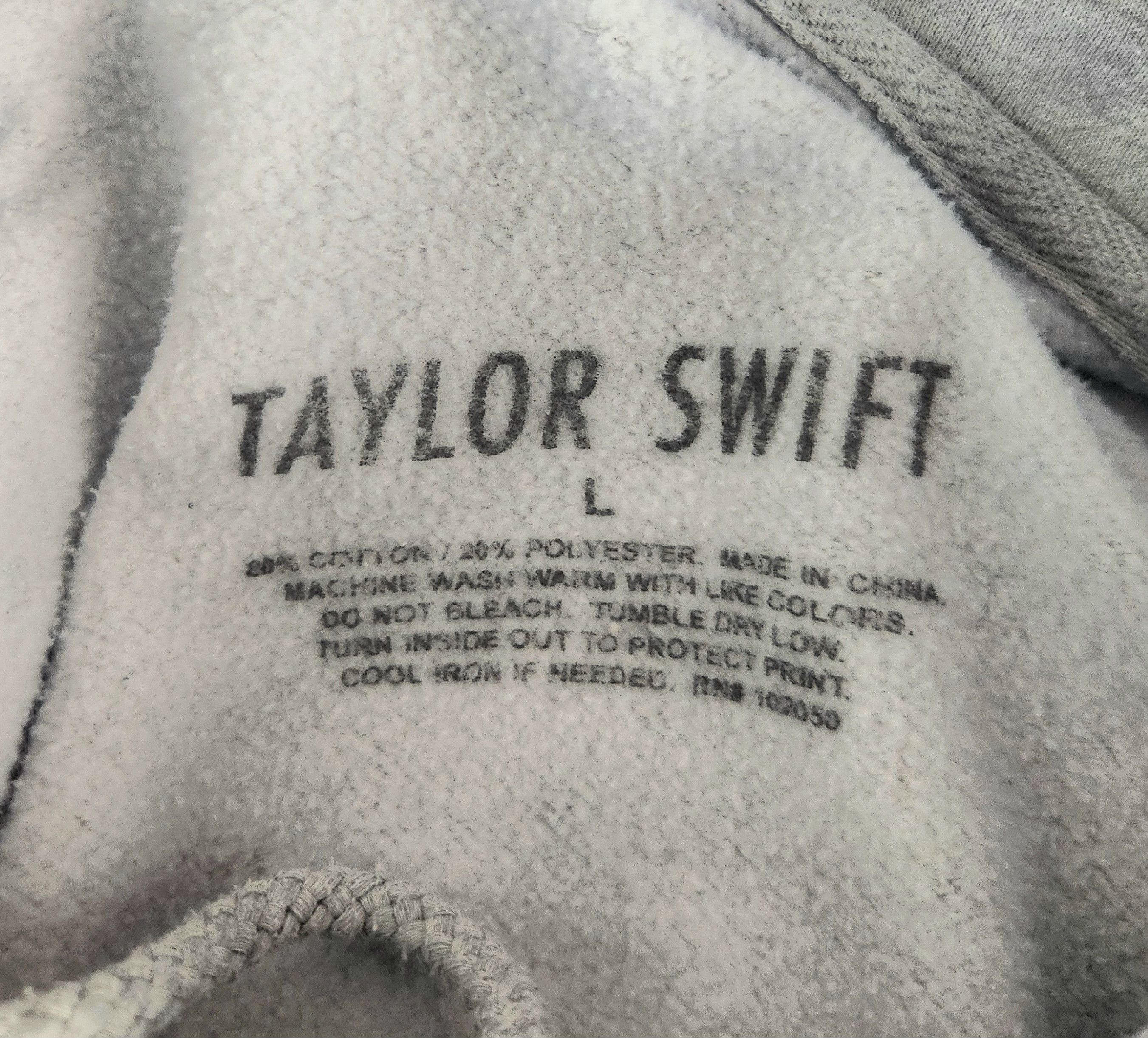 Other Taylor Swift "All Too Well" Official Merchandi Fleece Hoodie Size L / US 10 / IT 46 - 4 Thumbnail