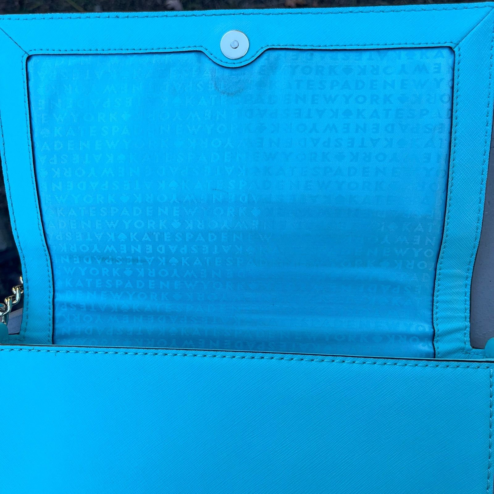 Kate Spade KATE SPADE Charlotte Street Alex Crossbody, Blue Aqua Size ONE SIZE - 11 Thumbnail