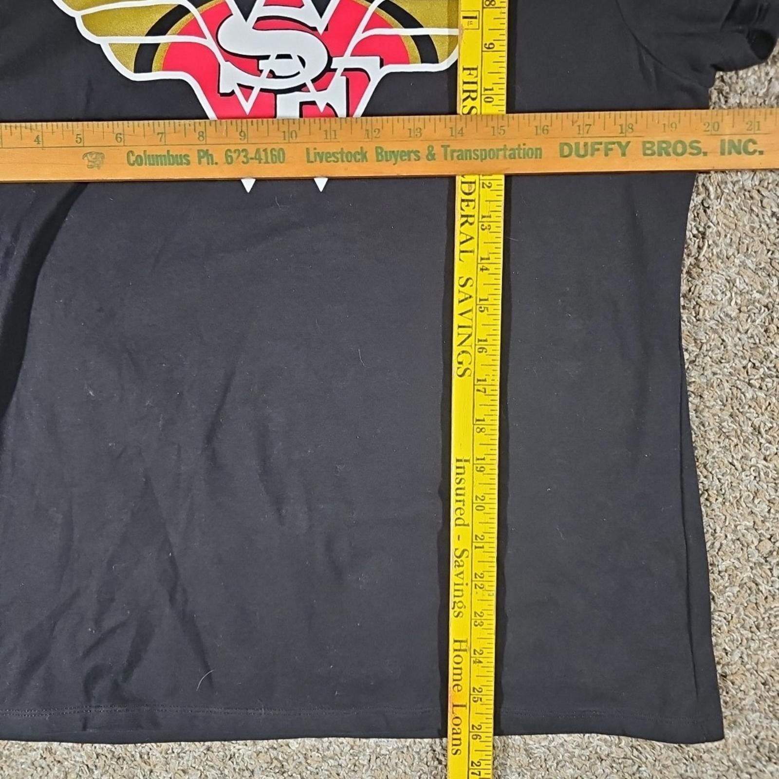 Hanes San Francisco 49ers Wonder Woman Hanes Large Black Tshirt Size US L / EU 52-54 / 3 - 4 Thumbnail