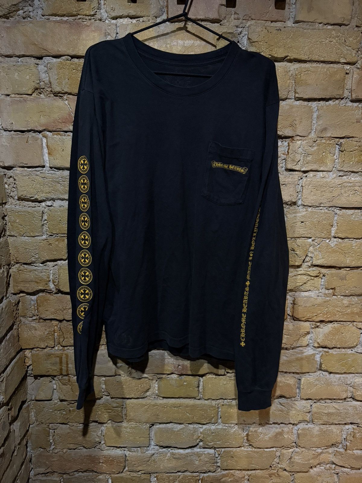 Chrome Hearts chrome hearts logo longsleeve Size US L / EU 52-54 / 3 - 1 Thumbnail