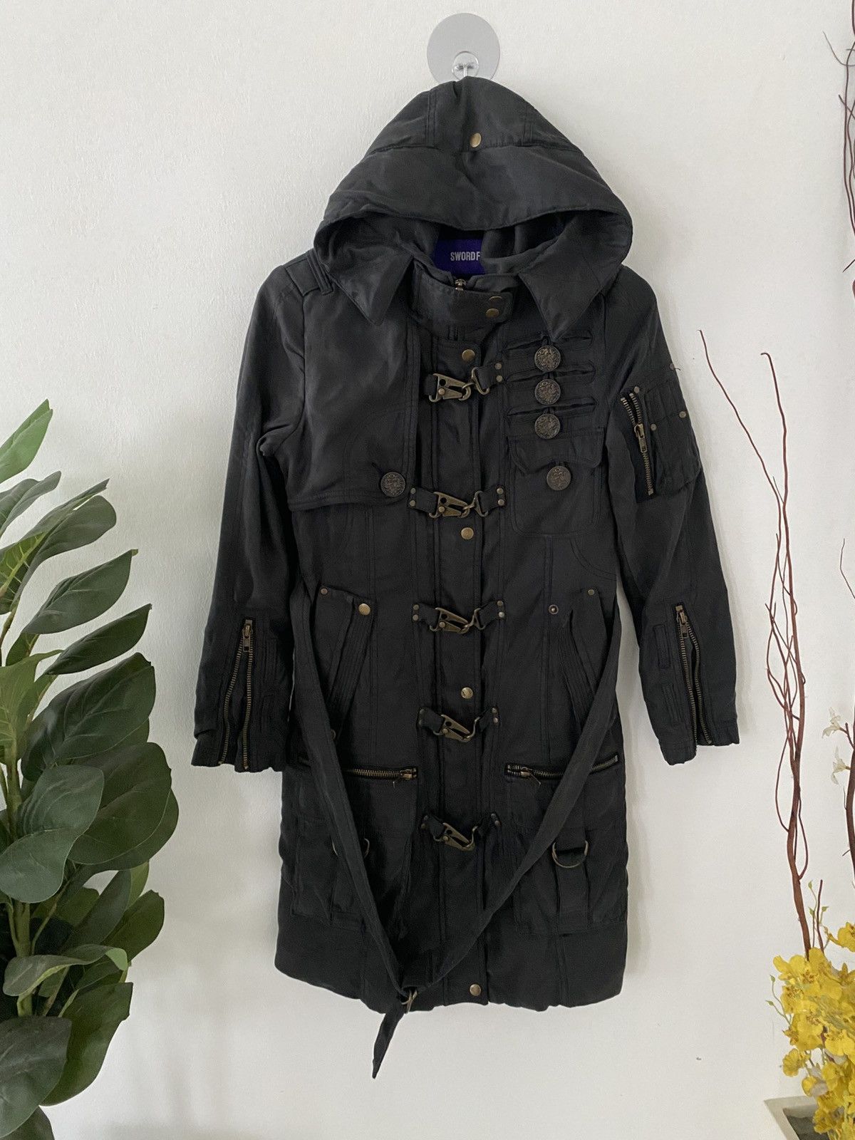 Hysteric Glamour × Japanese Brand × Le Grande Bleu (L.G.B.) 🇯🇵 SWORDFISH PUNK JACKET MULTIPOCKET DESIGN L.G.B HOODIE Size US M / EU 48-50 / 2 - 17 Thumbnail
