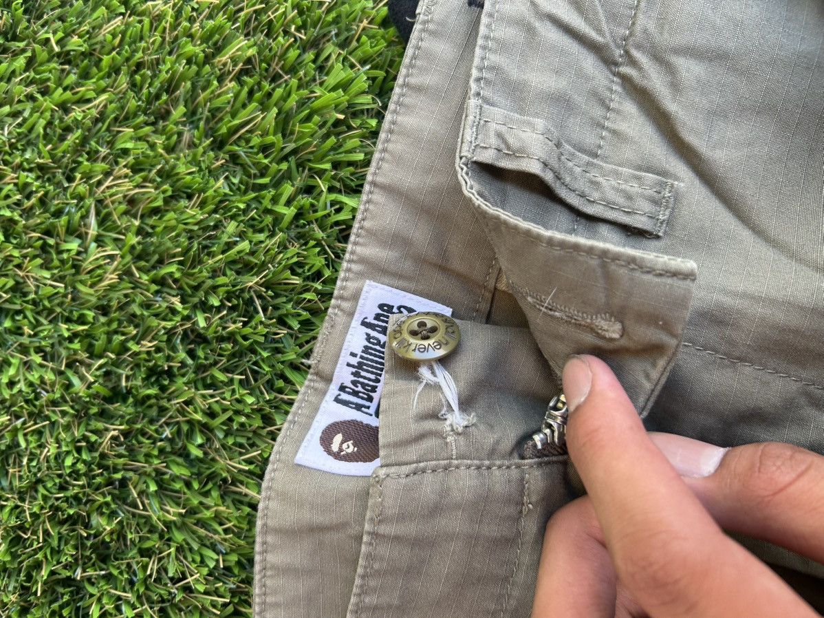 Bape BAPE Green Cargo Work Pants Size US 30 / EU 46 - 6 Thumbnail