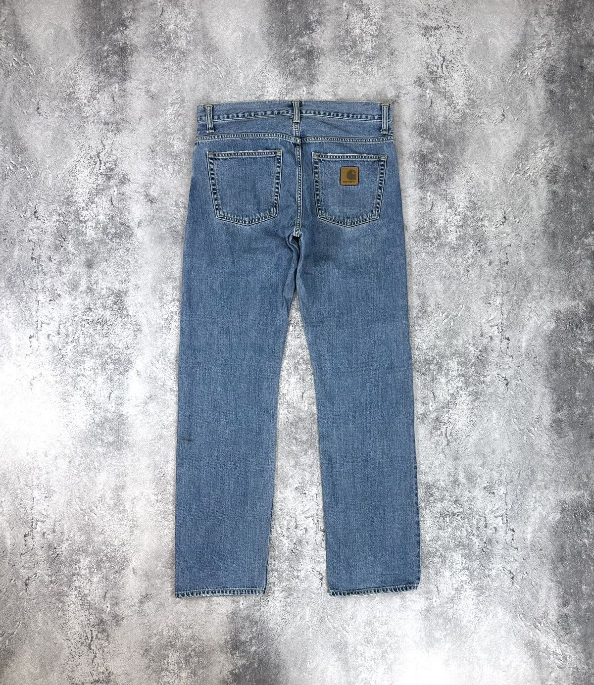 Carhartt Vintage Carhartt Washed Blue Denim Y2K Opium USA Work Jeans Size US 32 / EU 48 - 1 Thumbnail