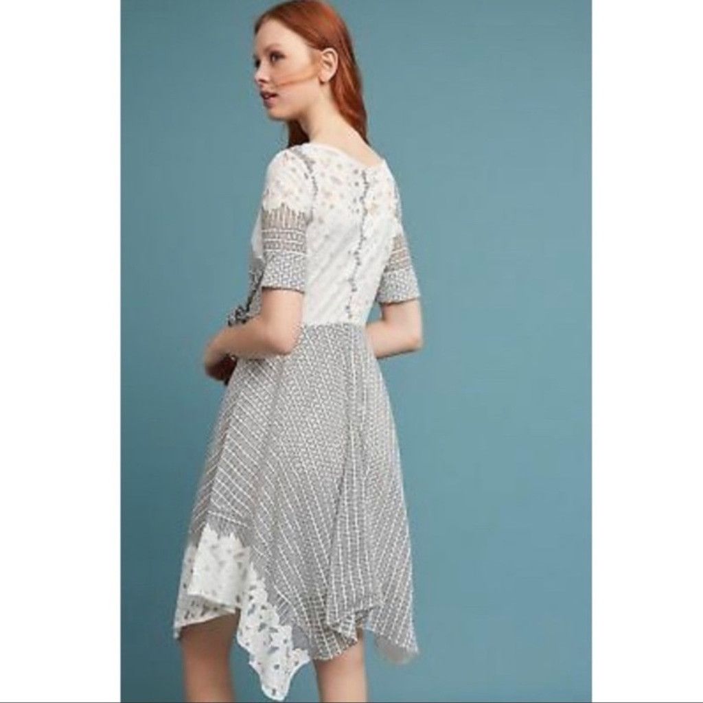Anthropologie Anthropologie Eva Franco Sutton Lace Dress Size XS / US 0-2 / IT 36-38 - 3 Thumbnail