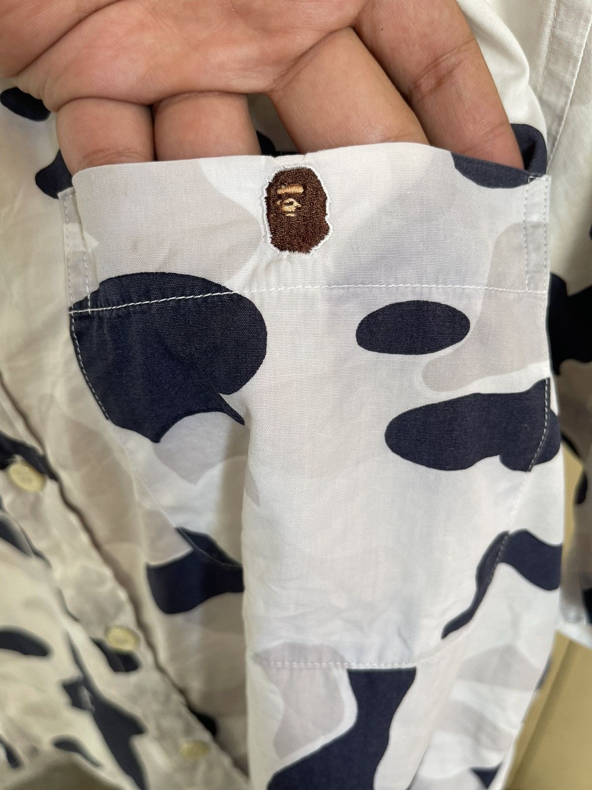 Bape ABC Camo Button Up S/S Shirt Size US S / EU 44-46 / 1 - 3 Thumbnail