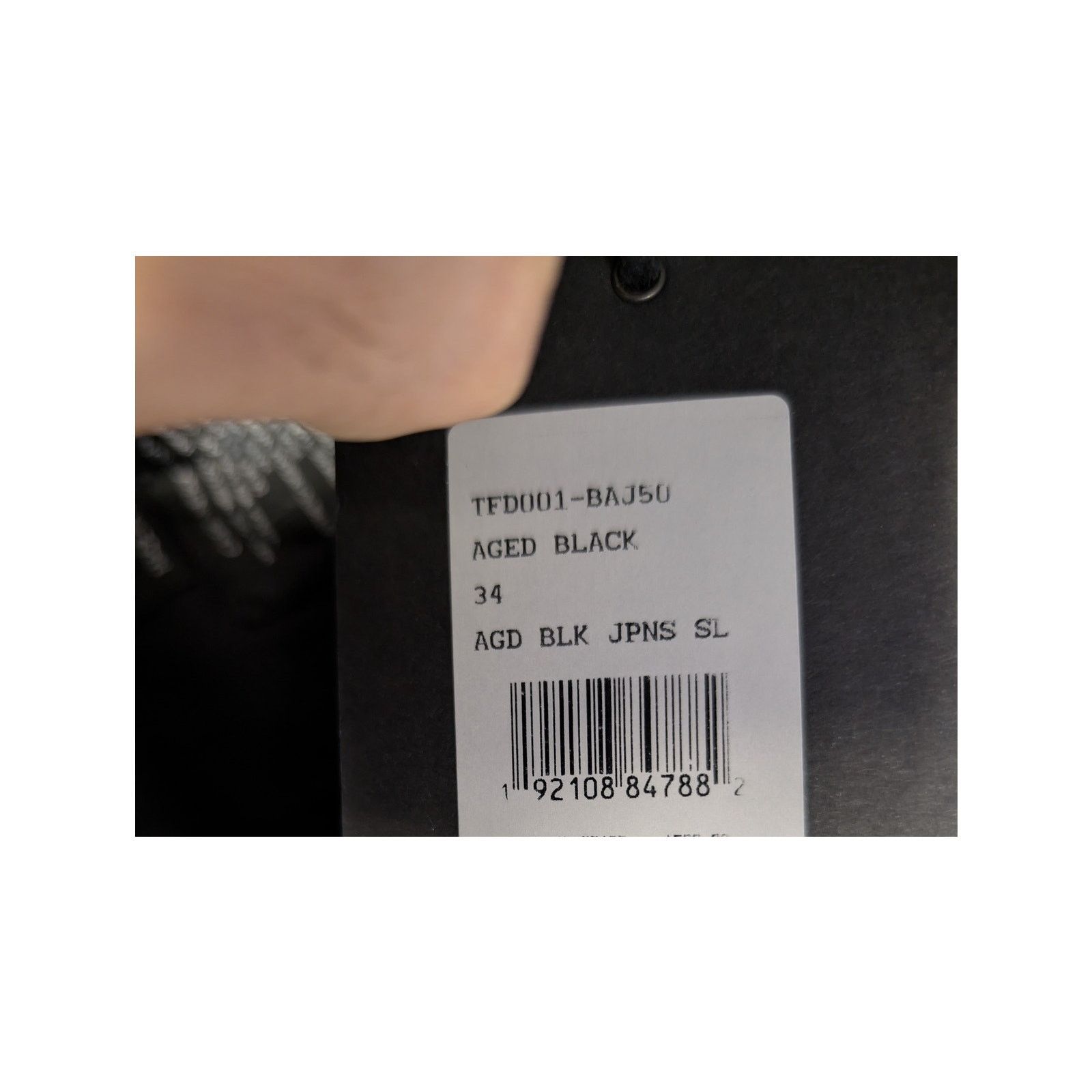 Tom Ford o1rshd1 Slim Fit Denim Jeans in Aged Black Size US 34 / EU 50 - 23 Thumbnail