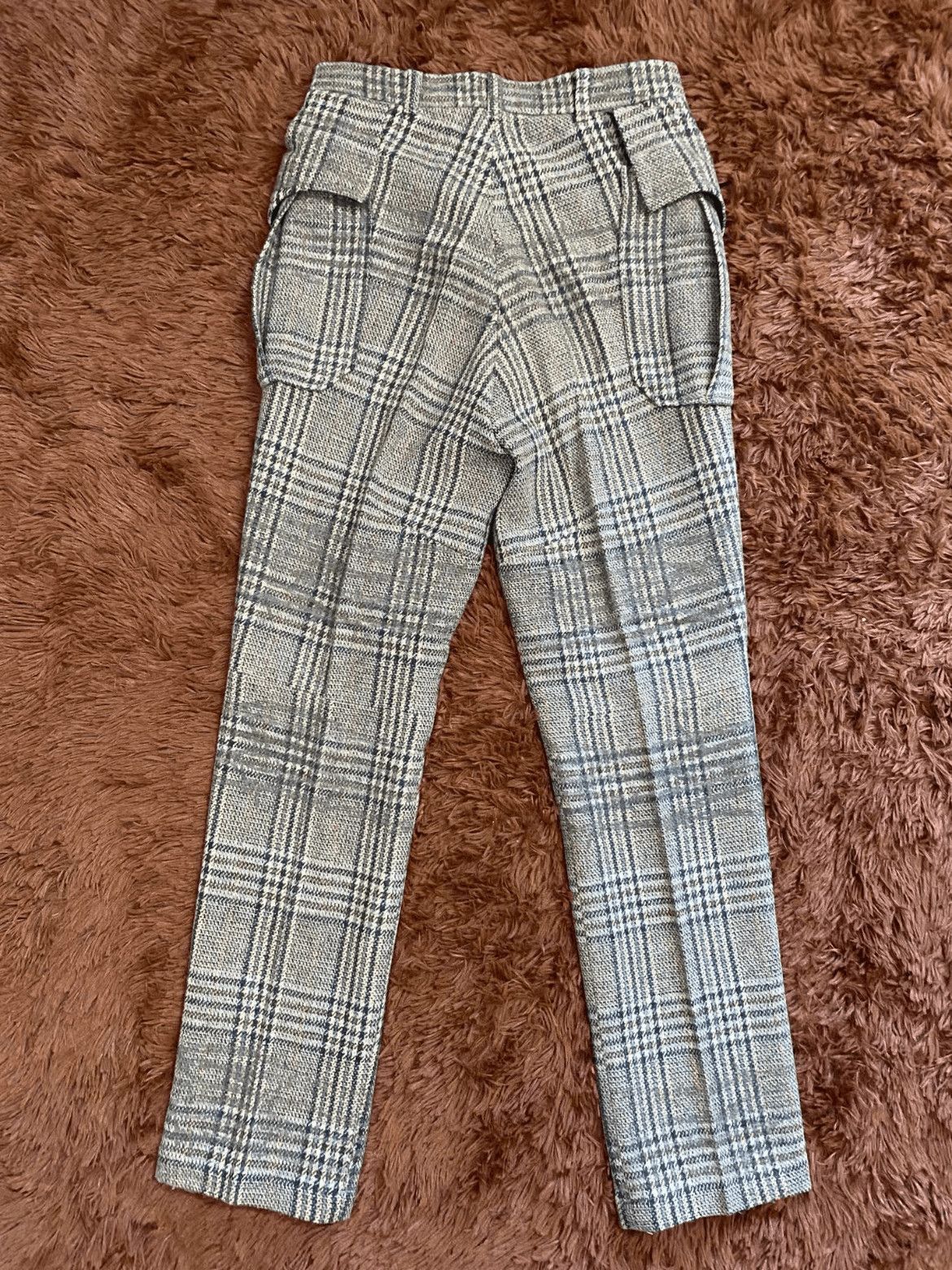 Undercover Sz F Undercover 96AW WIRE Plaid Trouser-2508 Size US 28 / EU 44 - 2 Thumbnail