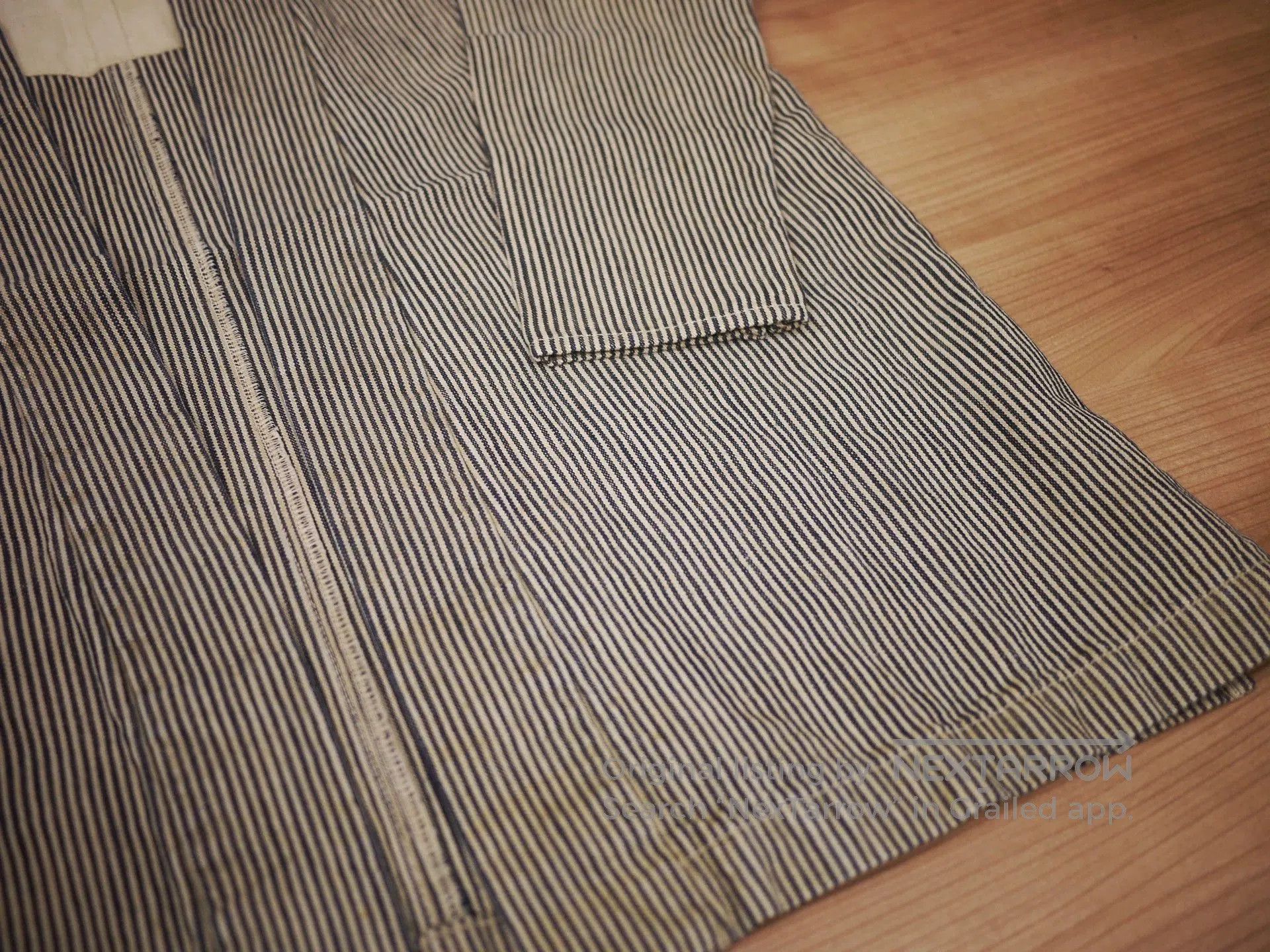 Visvim Blue Striped Long Sleeve Button-Up Shirt. Size US M / EU 48-50 / 2 - 3 Thumbnail