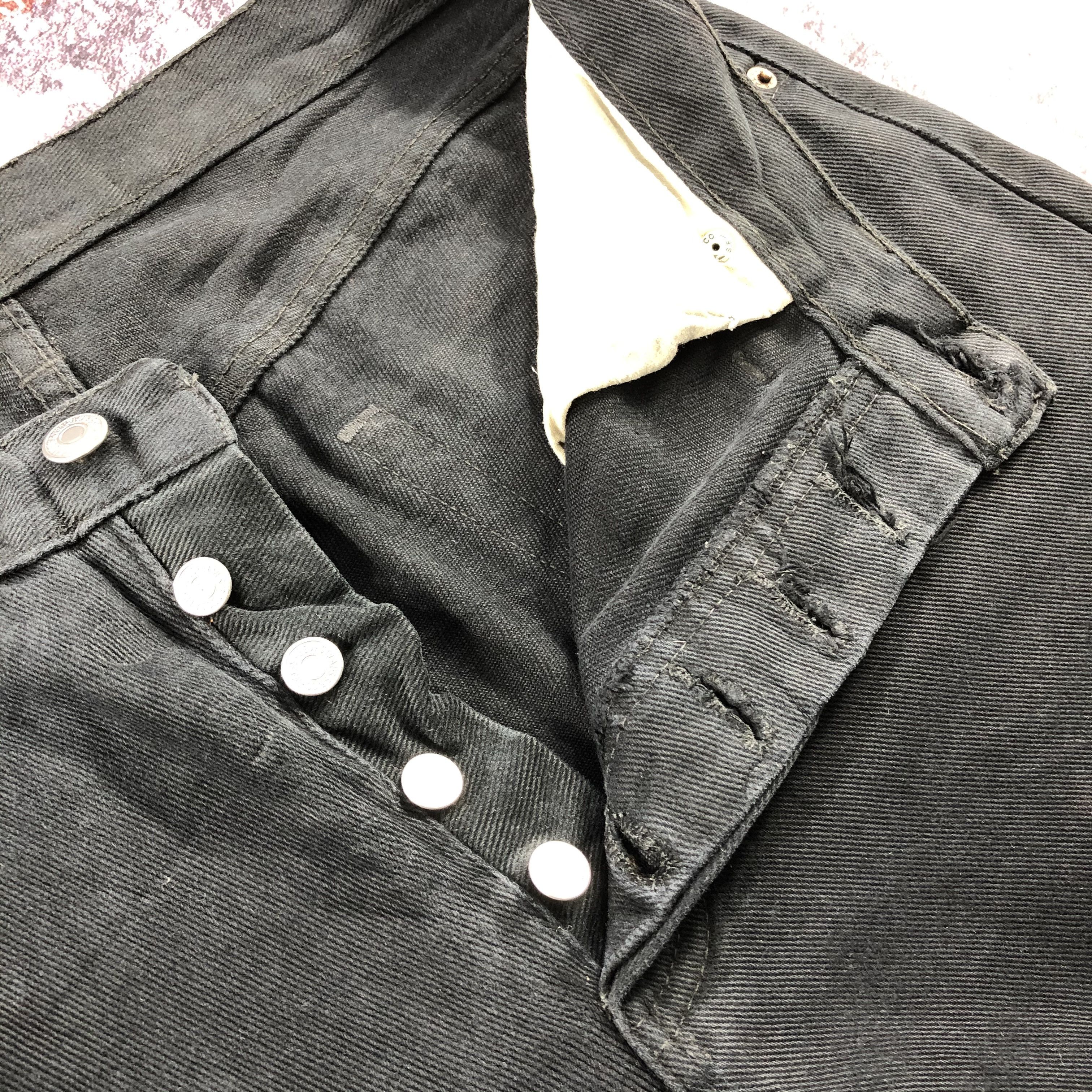 Levi's 90s Vintage Distress Levis 501 Jeans-JM2113 Size US 34 / EU 50 - 9 Thumbnail
