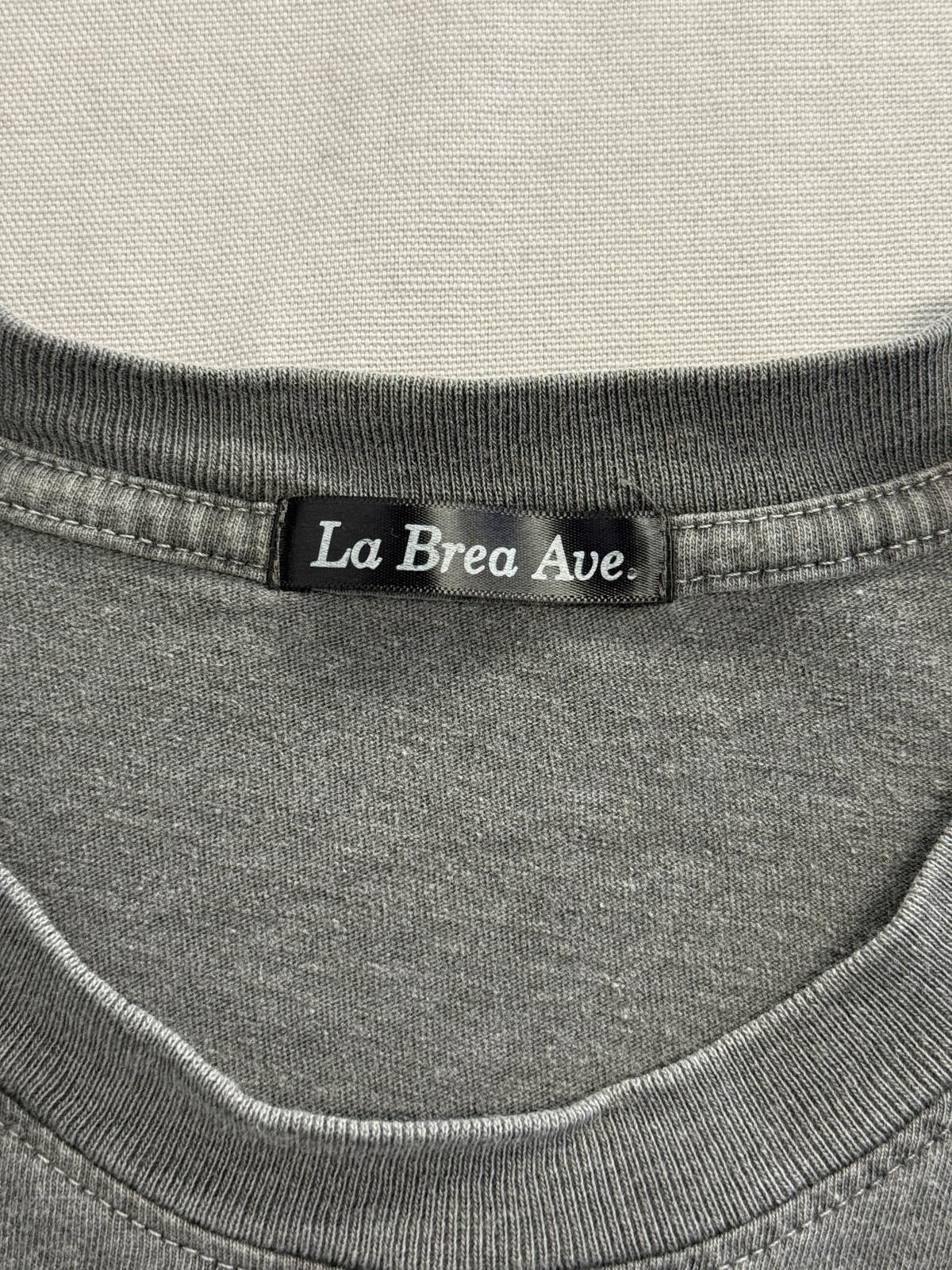 Designer Faded La Brea Ave T-shirt Los Angeles Made in USA QR Code -L Size US L / EU 52-54 / 3 - 2 Thumbnail